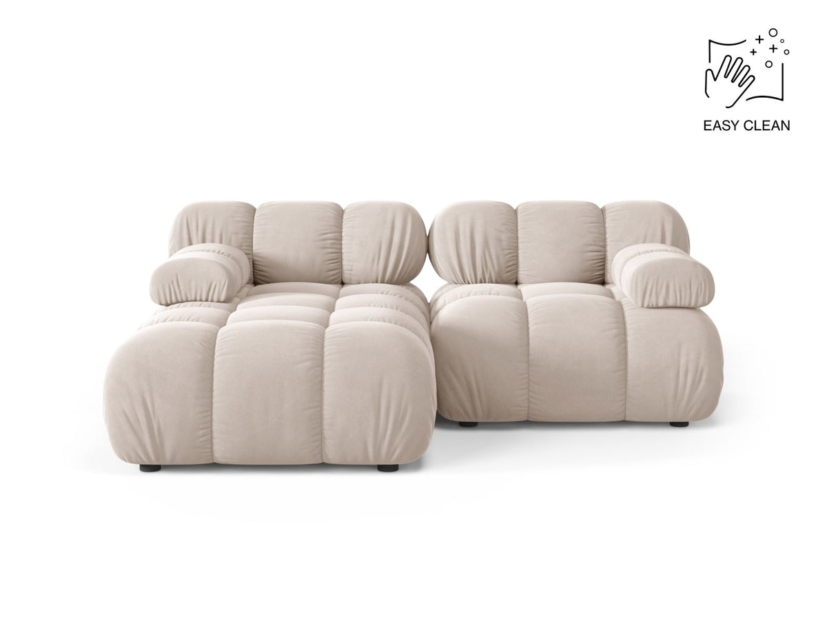 3-Sitzer Modular Ecksofa links Bellis in Light Beige-Venus präsentiert im Onlineshop von KAQTU Design AG. Ecksofa links ist von Micadoni