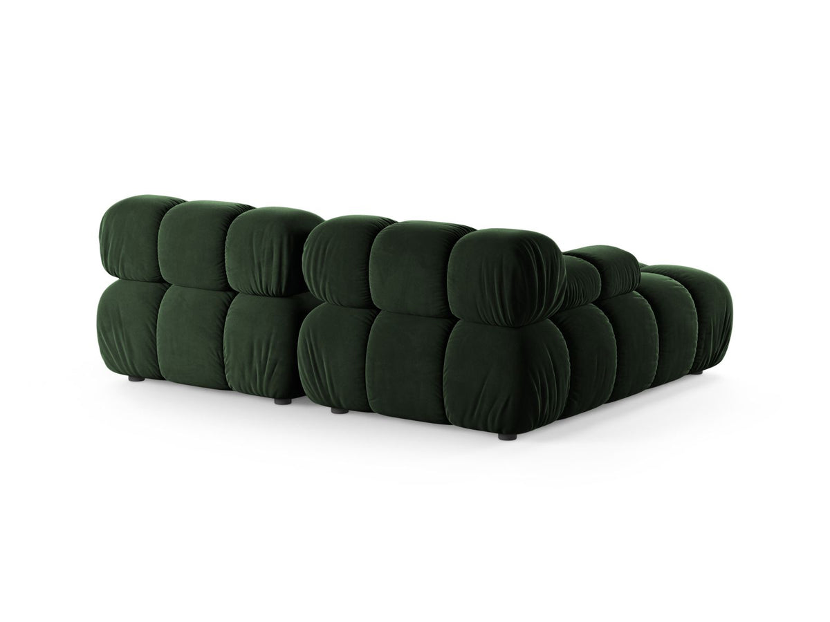 3-Sitzer Modular Ecksofa links Bellis in Bottle Green-Venus präsentiert im Onlineshop von KAQTU Design AG. Ecksofa links ist von Micadoni