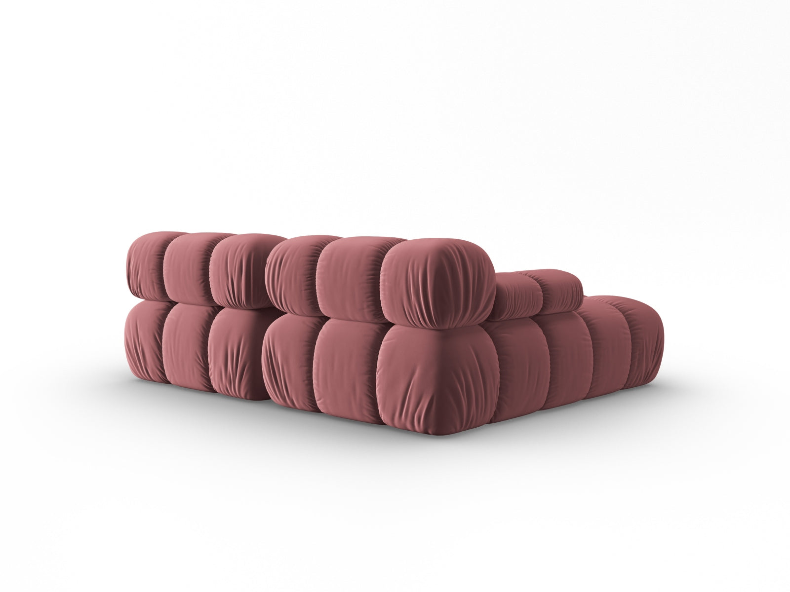 Erleben Sie das Bellis Velour Ecksofa links von Micadoni – ein elegantes 3-Sitzer Sofa (155 cm) mit luxuriösem Design und flexibler Anordnung für Ihr Wohnzimmer.