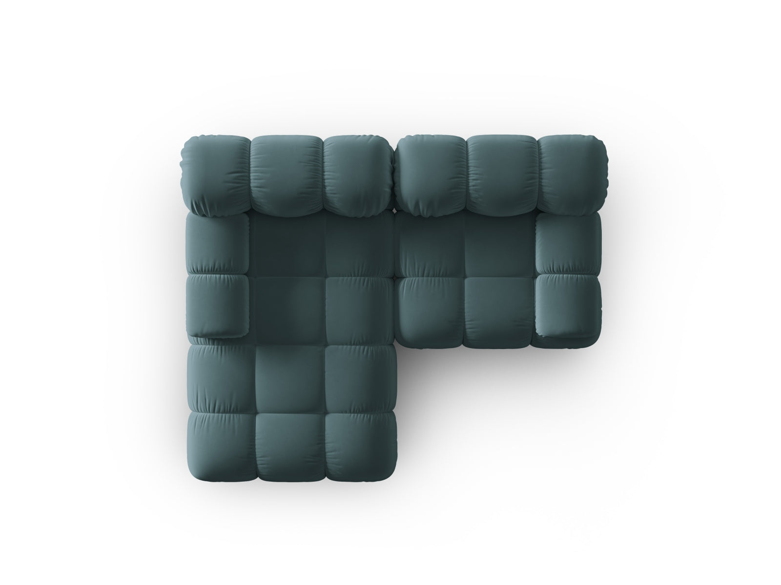 Entdecken Sie das Bellis Velour Ecksofa links – ein elegantes 3-Sitzer Sofa (155 cm) aus hochwertigem Velour, perfekt für modernes Wohnen und flexible Gestaltung.