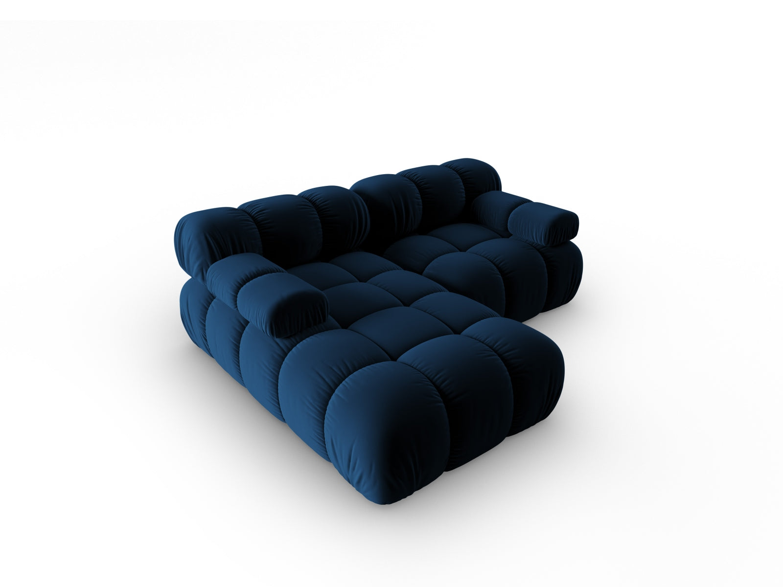 Entdecken Sie das Bellis Velour Ecksofa links von Micadoni – ein stilvolles 3-Sitzer Sofa (155 cm), das durch seine modulare Flexibilität und hochwertigen Materialien besticht.