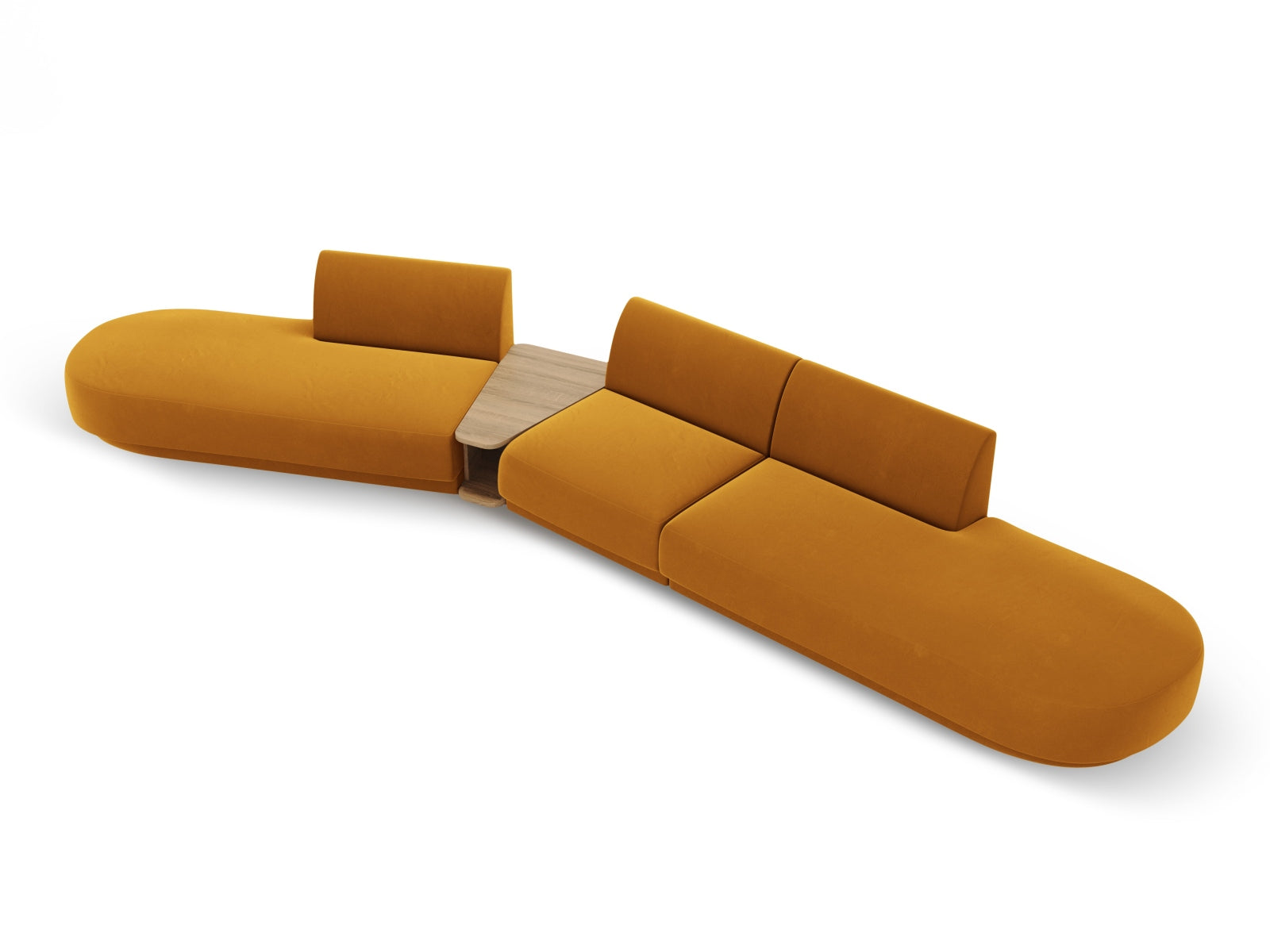 Erleben Sie das Miley Velour modulare Sofa von Micadoni – ein stilvolles 5-Sitzer Sofa, das Komfort und Flexibilität für Ihr Zuhause vereint.