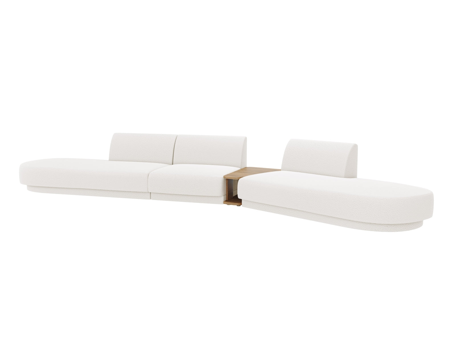 Erleben Sie das Miley Modulares Sofa rechts 5 Sitzer von Micadoni – ein stilvolles, anpassbares Möbelstück für höchsten Komfort und modernes Design.