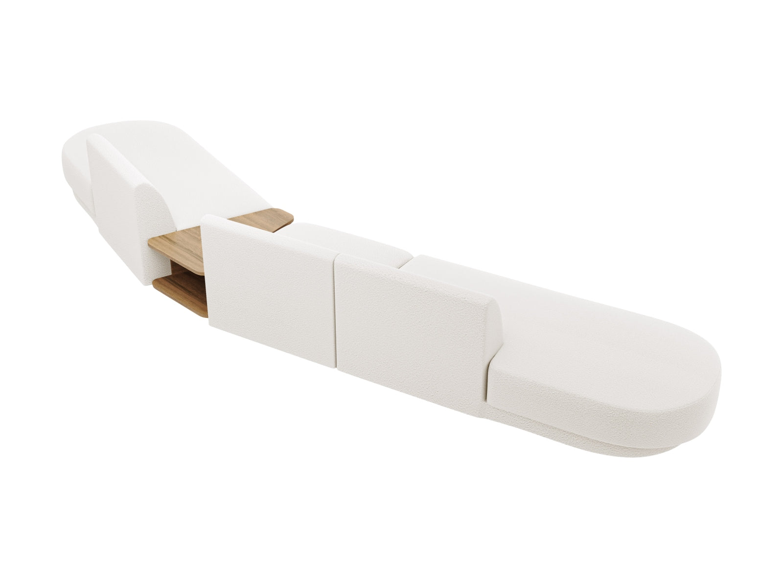 Entdecken Sie das Miley Modulares Sofa rechts 5 Sitzer von Micadoni – ein elegantes, flexibles Sofa, das Komfort und Stil in Ihr Zuhause bringt.