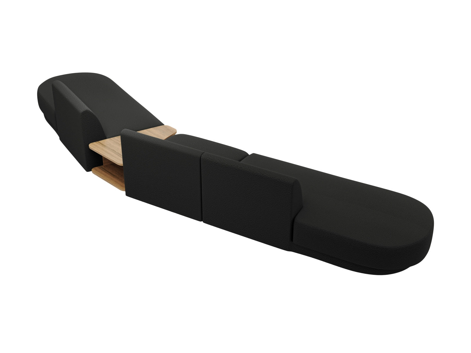 Entdecken Sie das Miley Modulares Sofa rechts 5 Sitzer von Micadoni – ein elegantes, flexibles Sofa, das Komfort und Stil in Ihr Zuhause bringt.