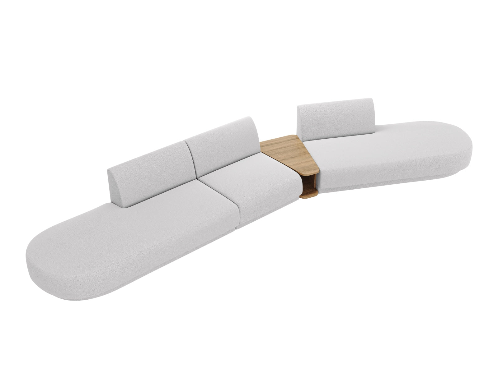 Entdecken Sie das elegante Miley Modulares Sofa rechts 5 Sitzer von Micadoni – ideal für stilvolle Wohnräume und gesellige Abende.