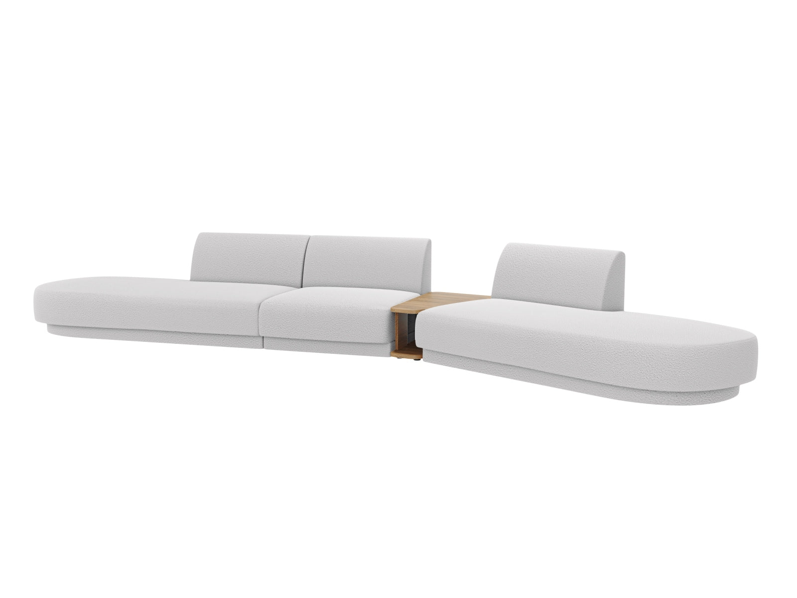 Erleben Sie das Miley Modulares Sofa rechts 5 Sitzer von Micadoni – ein stilvolles, anpassbares Möbelstück für höchsten Komfort und modernes Design.