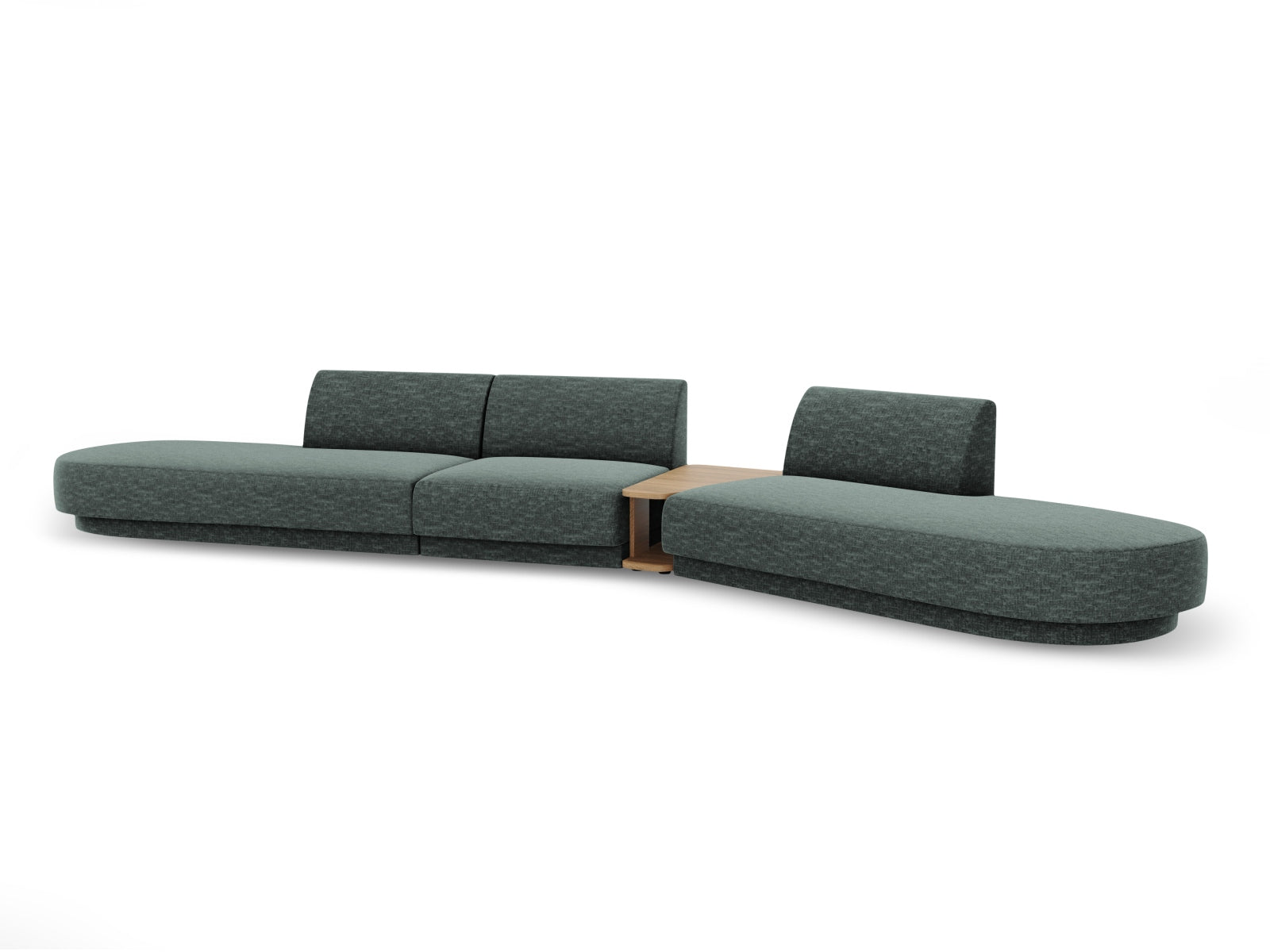 Entdecken Sie das Miley Modulares Sofa rechts 5 Sitzer von Micadoni – ein elegantes, flexibles Sofa, das Komfort und Stil in Ihr Zuhause bringt.