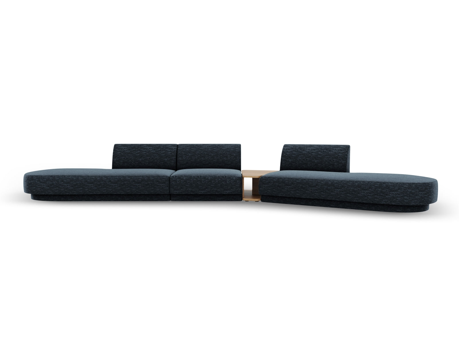 Miley Modulares Sofa rechts 5 Sitzer in Royal Blue präsentiert im Onlineshop von KAQTU Design AG. L-Sofa rechts ist von Micadoni