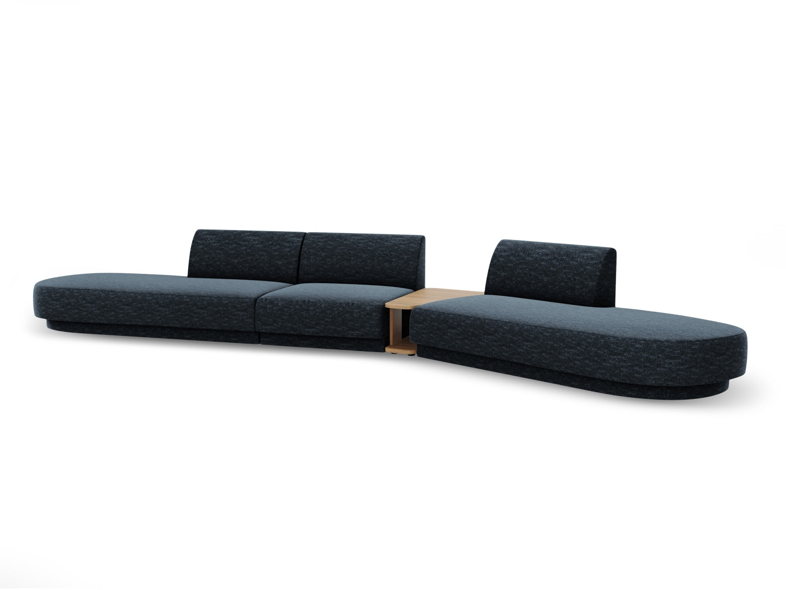 Entdecken Sie das Miley Modulares Sofa rechts 5 Sitzer von Micadoni – ein elegantes, flexibles Sofa, das Komfort und Stil in Ihr Zuhause bringt.