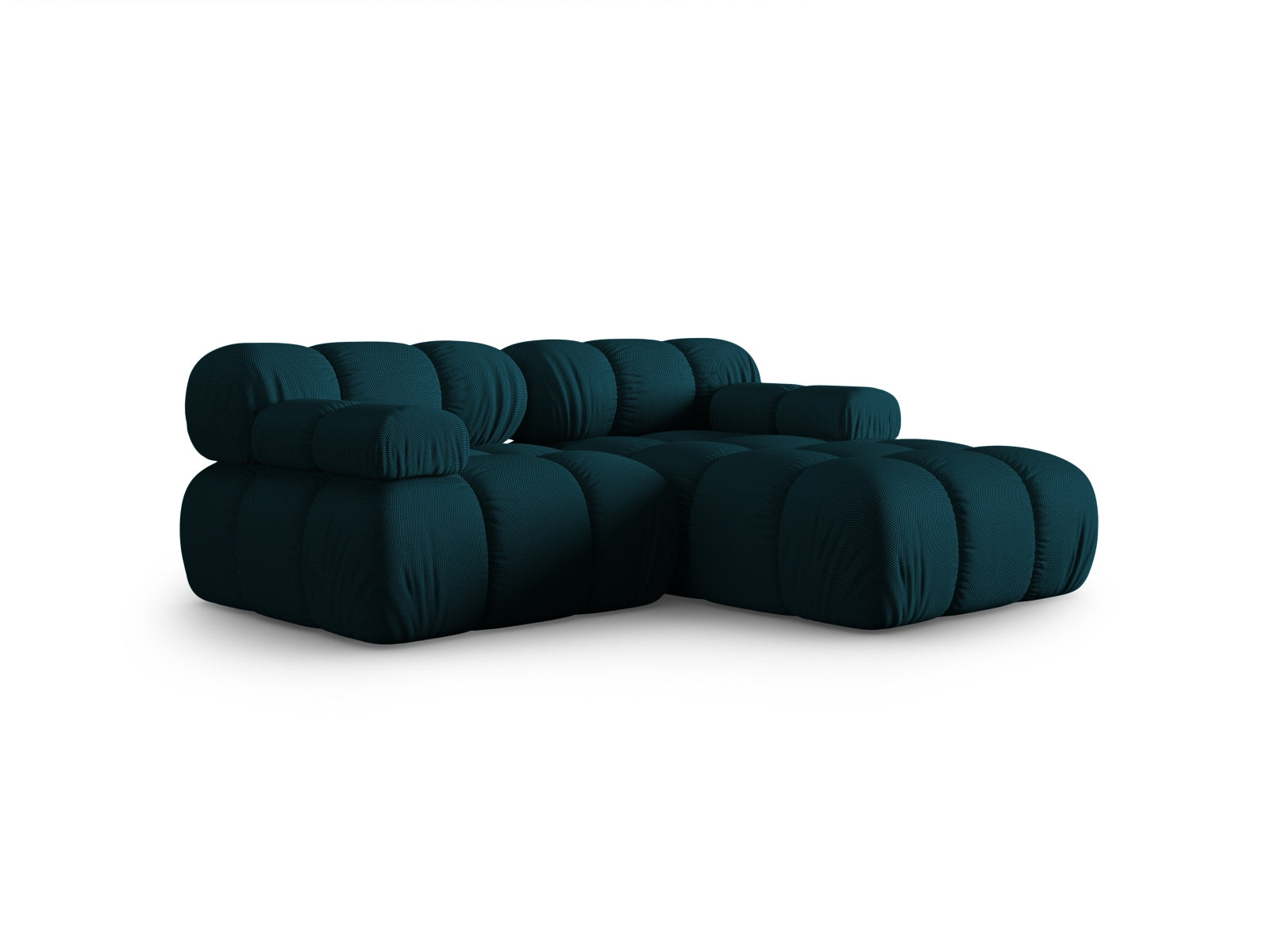 Entdecken Sie das stilvolle Bellis Ecksofa von Micadoni – ein 3-Sitzer mit 155 cm Breite, ideal für moderne Wohnräume. Modular und komfortabel!