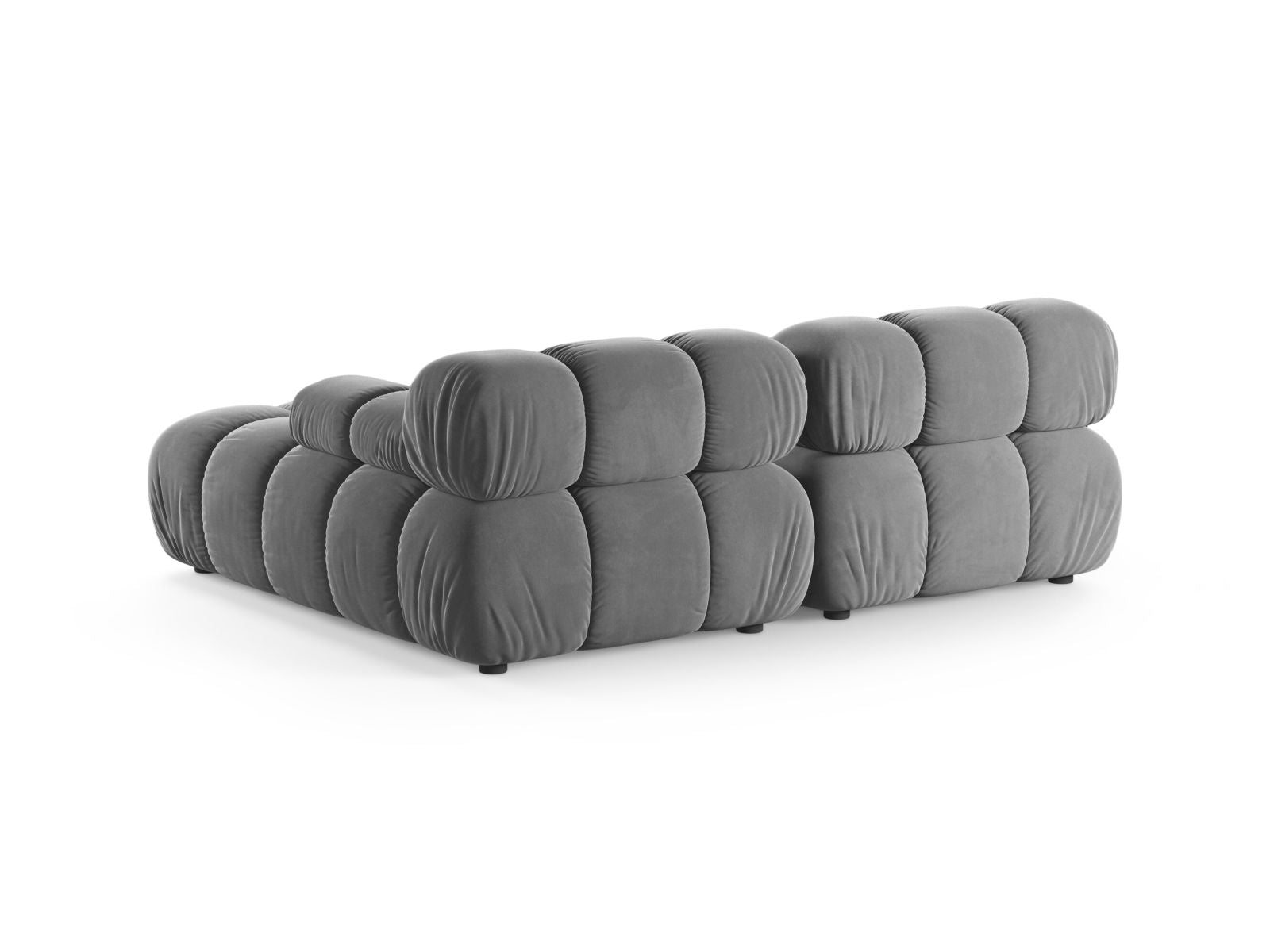 Elegantes 3-Sitzer Ecksofa rechts Bellis in modernem Design, ideal für stilvolle Wohnräume, erhältlich bei Micadoni.