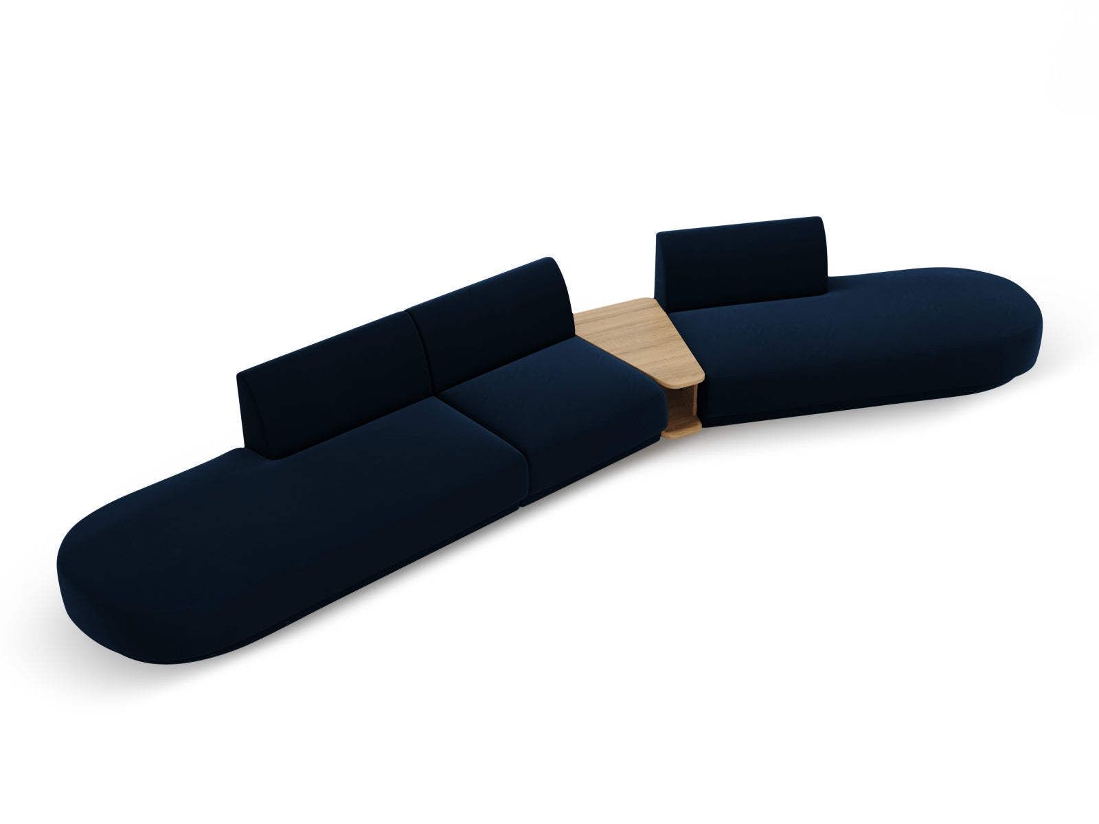 Erleben Sie das Miley Velour 5-Sitzer Sofa von Micadoni – ein stilvolles, modulares Möbelstück, das Komfort und Eleganz in Ihr Zuhause bringt.