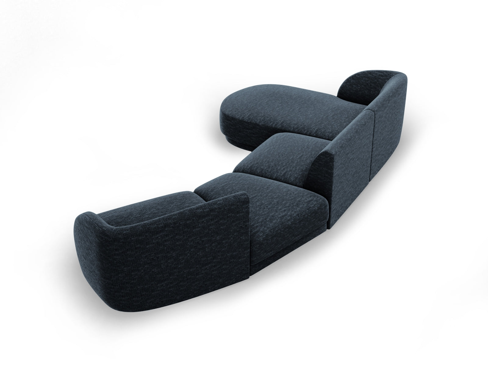 Entdecken Sie das Miley Modulare Sofa links 4 Sitzer von Micadoni – stilvoll, anpassbar und perfekt für entspannte Stunden mit Familie und Freunden.