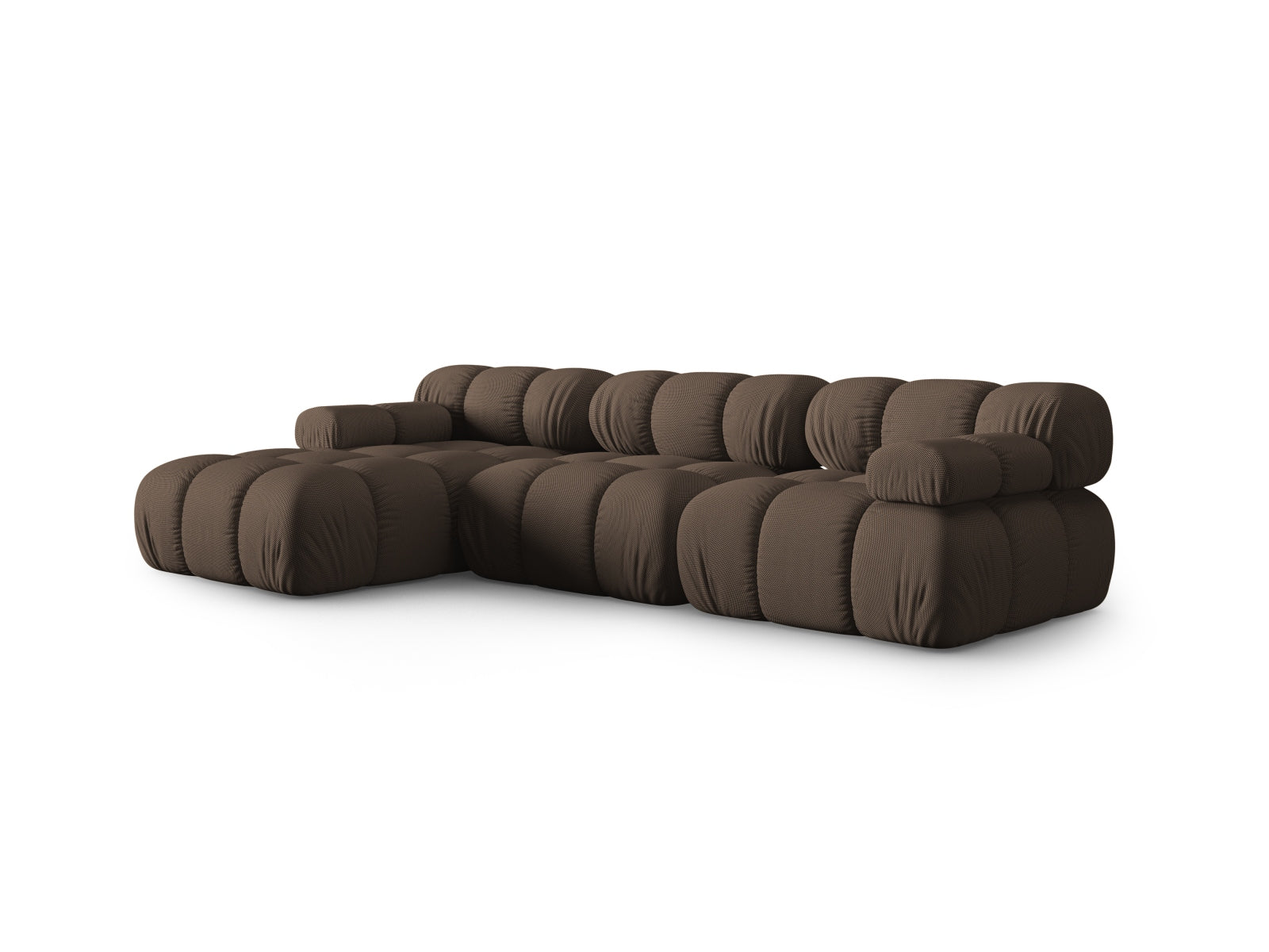 Entdecken Sie das elegante Bellis Ecksofa von Micadoni – ein 4-Sitzer mit 155 cm Breite, ideal für stilvolle Wohnräume.