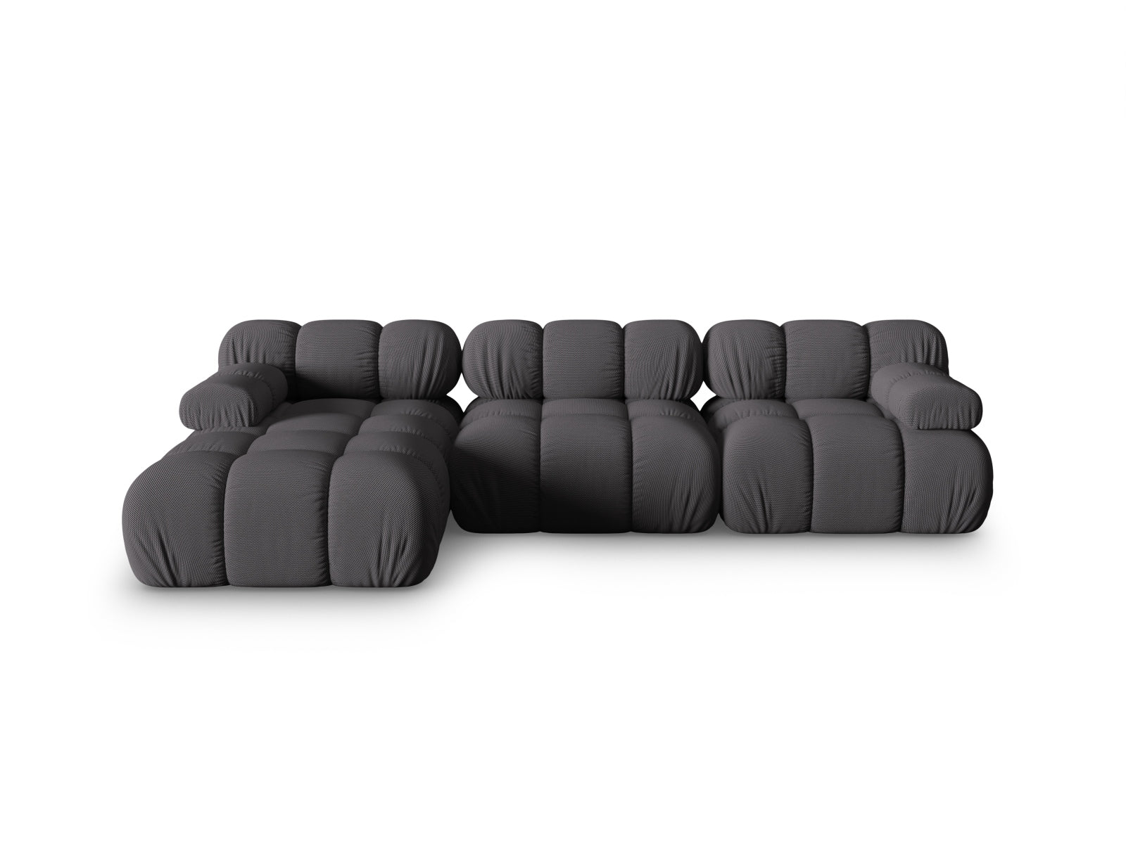 Bellis Modulares Ecksofa links 4 Sitzer 155cm in Espresso präsentiert im Onlineshop von KAQTU Design AG. Ecksofa links ist von Micadoni