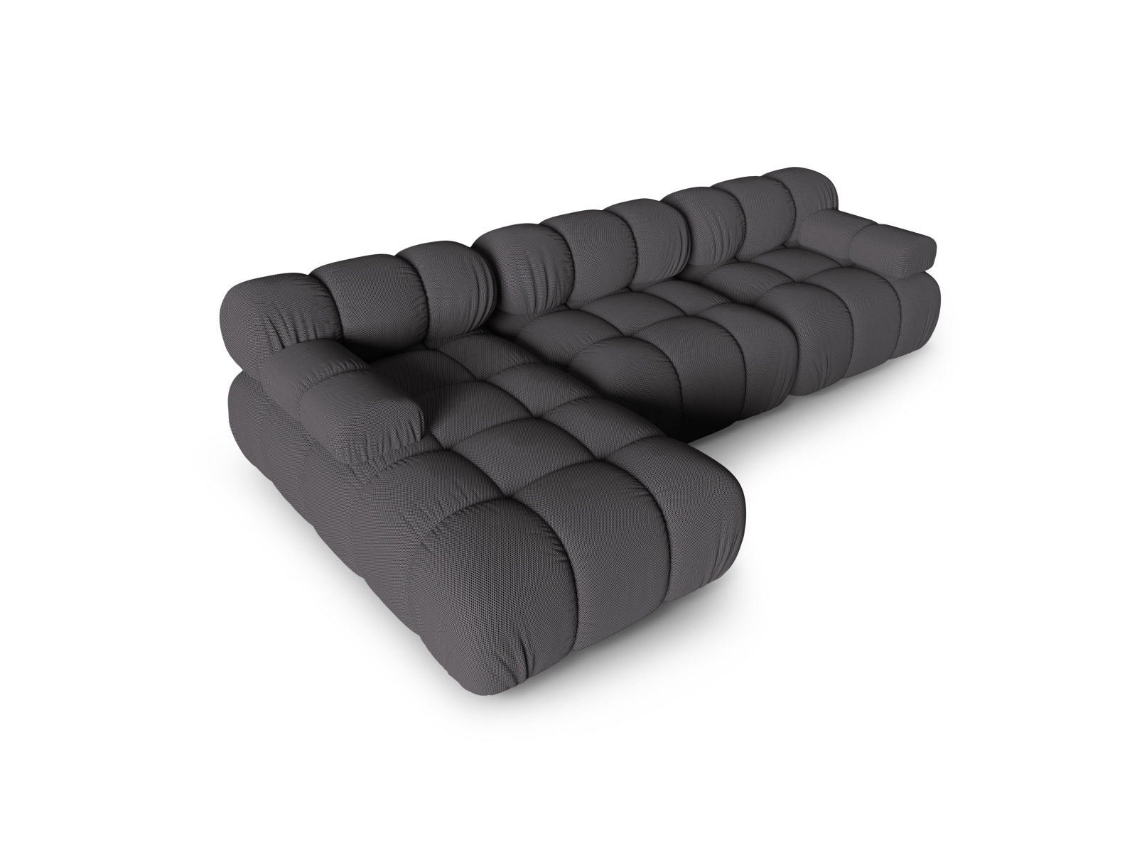 Erleben Sie das Bellis Ecksofa von Micadoni: stilvoll, modular, 4-Sitzer mit 155 cm Breite – ideal für Komfort und Eleganz in Ihrem Zuhause.