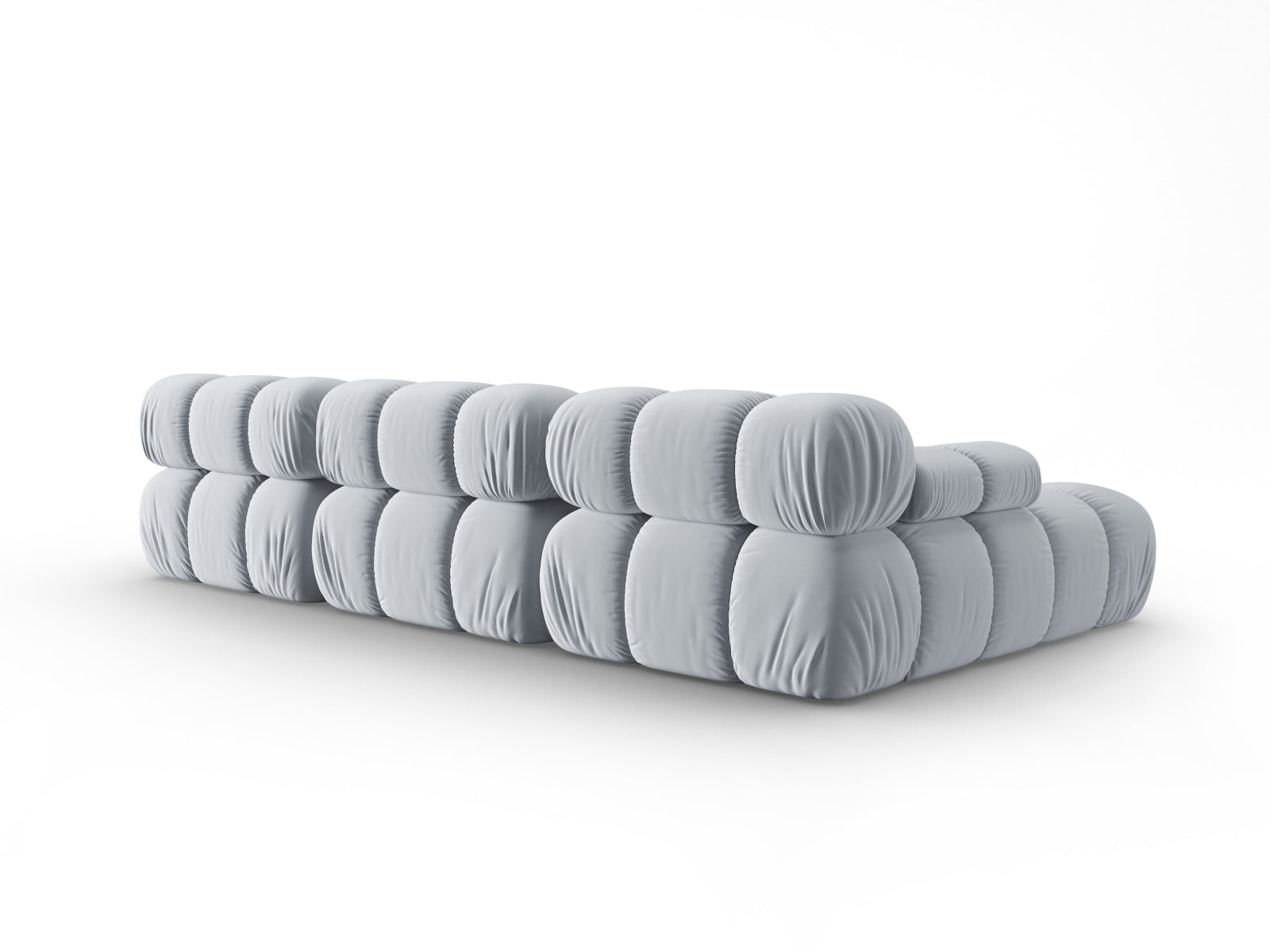 Erleben Sie das Bellis Velour Ecksofa links von Micadoni – ein stilvolles 4-Sitzer Sofa, das Eleganz, Komfort und Anpassungsfähigkeit für Ihr Zuhause vereint.