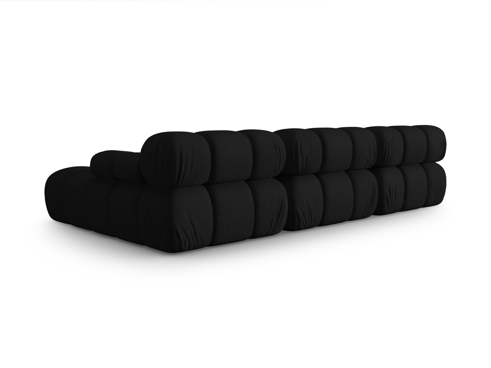 Entdecken Sie das Bellis Ecksofa von Micadoni: Ein modulares 4-Sitzer-Design (155 cm) für modernes Wohnen, das Stil und Komfort vereint.