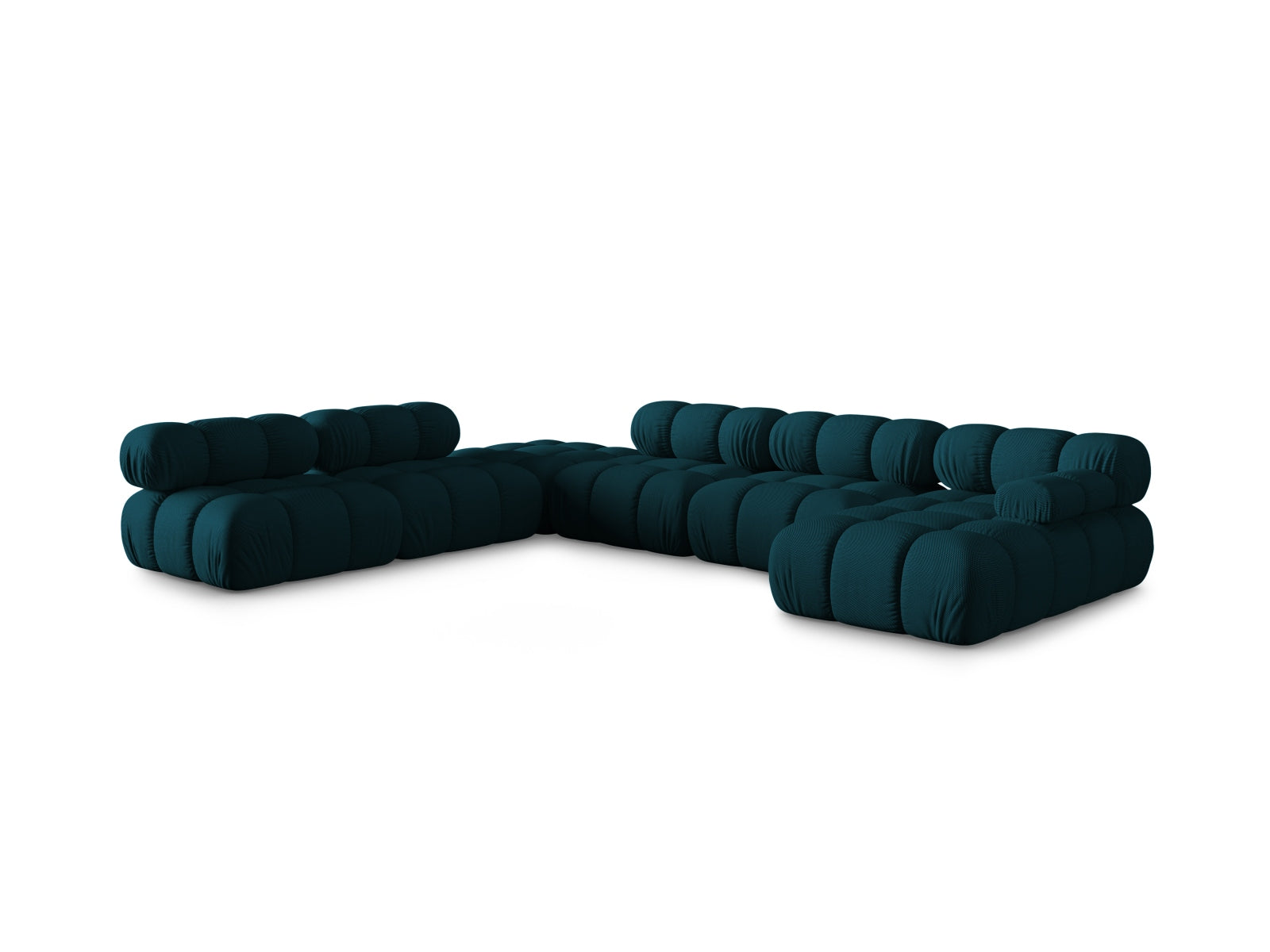 Entdecken Sie das stilvolle Bellis Ecksofa von Micadoni – ein 7-Sitzer mit 282 cm, ideal für Komfort und modernes Wohndesign.