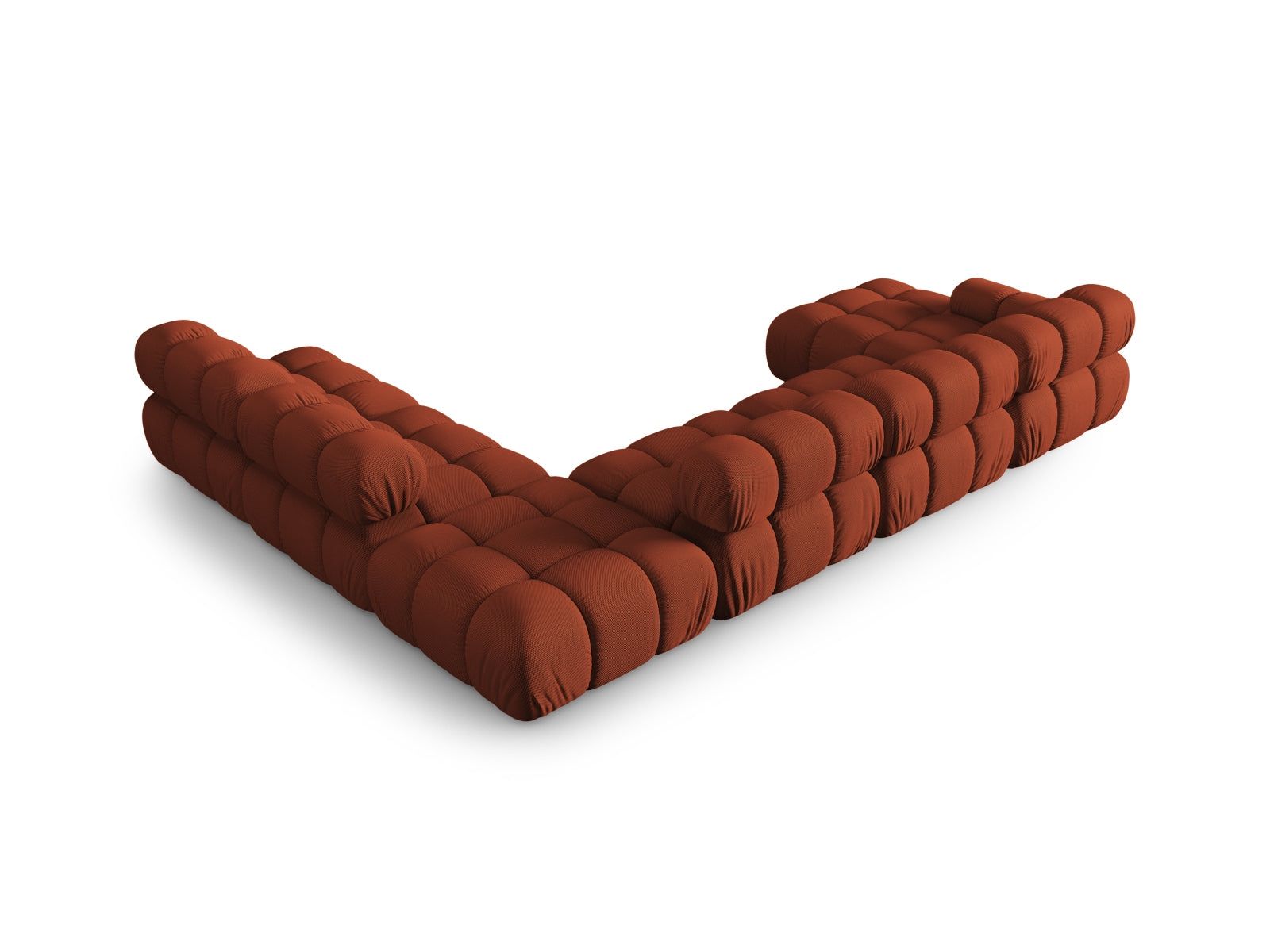 Entdecken Sie das Bellis 7-Sitzer Ecksofa von Micadoni: 282 cm, modulares Design, eleganter Stil und optimaler Komfort für Ihr Zuhause.