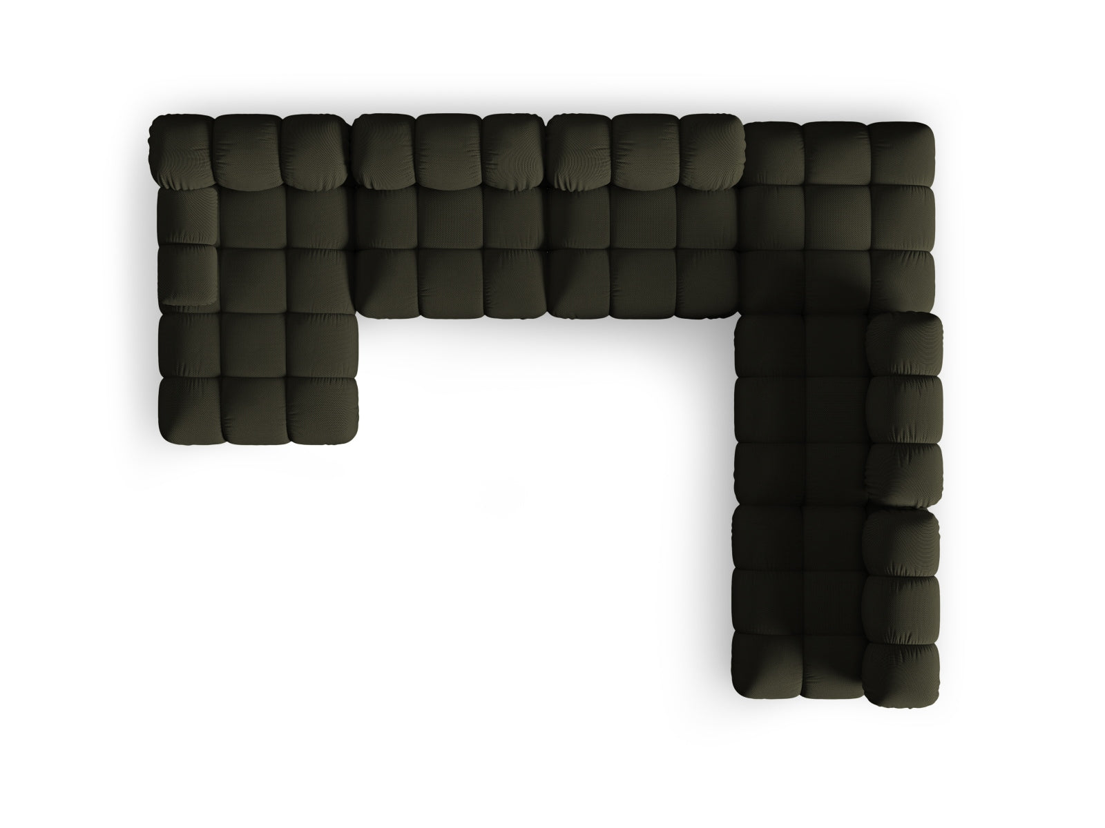 Erleben Sie das Bellis 7-Sitzer Ecksofa von Micadoni: 282 cm, elegantes modulares Design, optimaler Komfort und vielseitige Einsatzmöglichkeiten für Ihr Zuhause.