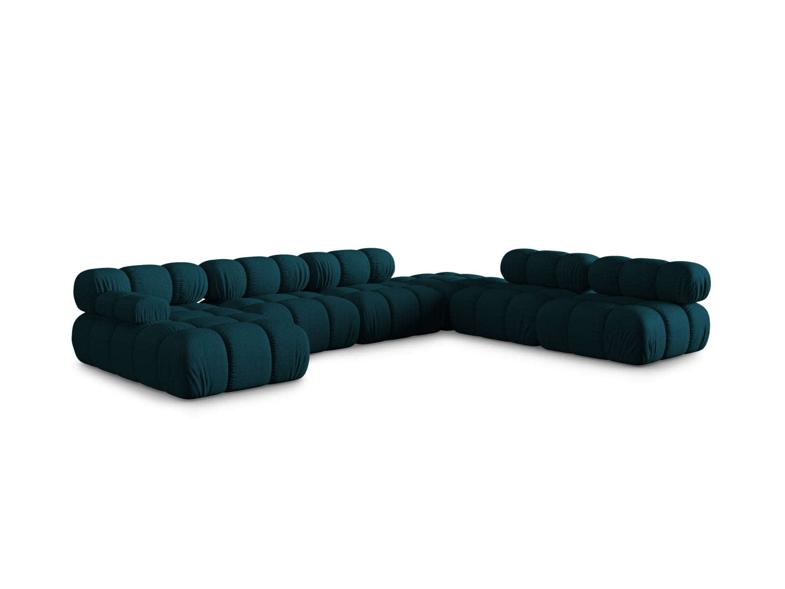 Entdecken Sie das stilvolle Bellis Modulares Panoramic Ecksofa rechts 7 Sitzer von Micadoni – ideal für Ihr modernes Wohnzimmer! Mit 282 cm Breite und flexiblem Design.