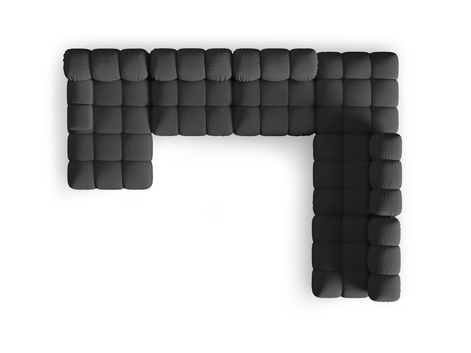 Erleben Sie das Bellis 7-Sitzer Ecksofa von Micadoni: 282 cm, modernes Design, vielseitig einsetzbar und ideal für stilvolle Wohnräume.