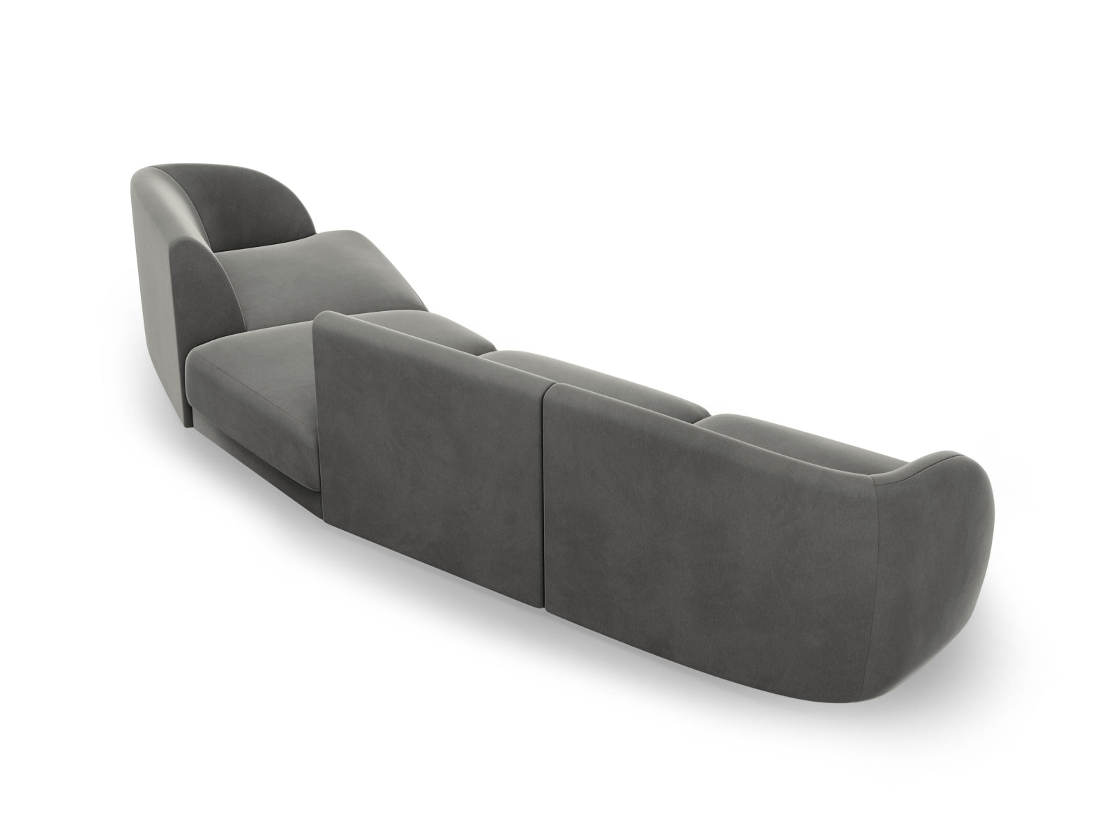 Entdecken Sie das Miley Velour Sofa von Micadoni – ein stilvolles, flexibles 4-Sitzer Sofa, das Eleganz und höchsten Komfort vereint.