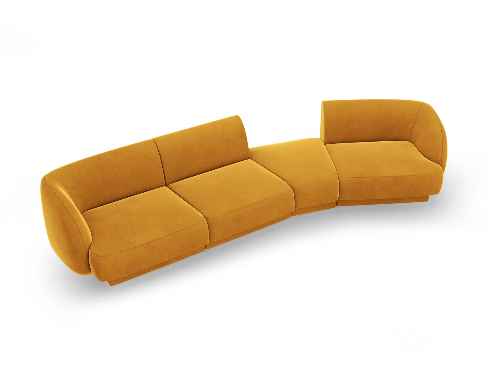 Entdecken Sie das Miley Velour Sofa von Micadoni – ein stilvolles 4-Sitzer L-Sofa, das Komfort, Eleganz und Anpassungsfähigkeit vereint.