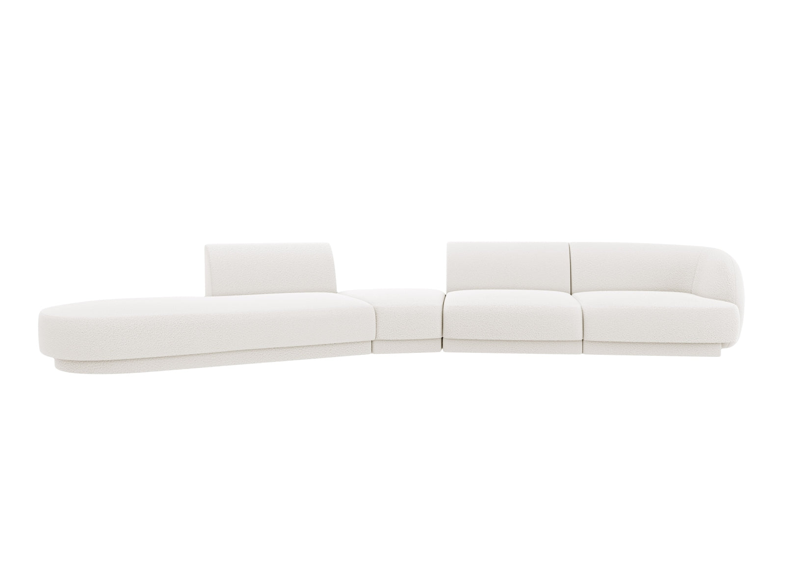 Erleben Sie das Miley 5-Sitzer Sofa von Micadoni – ein elegantes, modulares Möbelstück, das Komfort und Stil in Ihr Zuhause bringt.