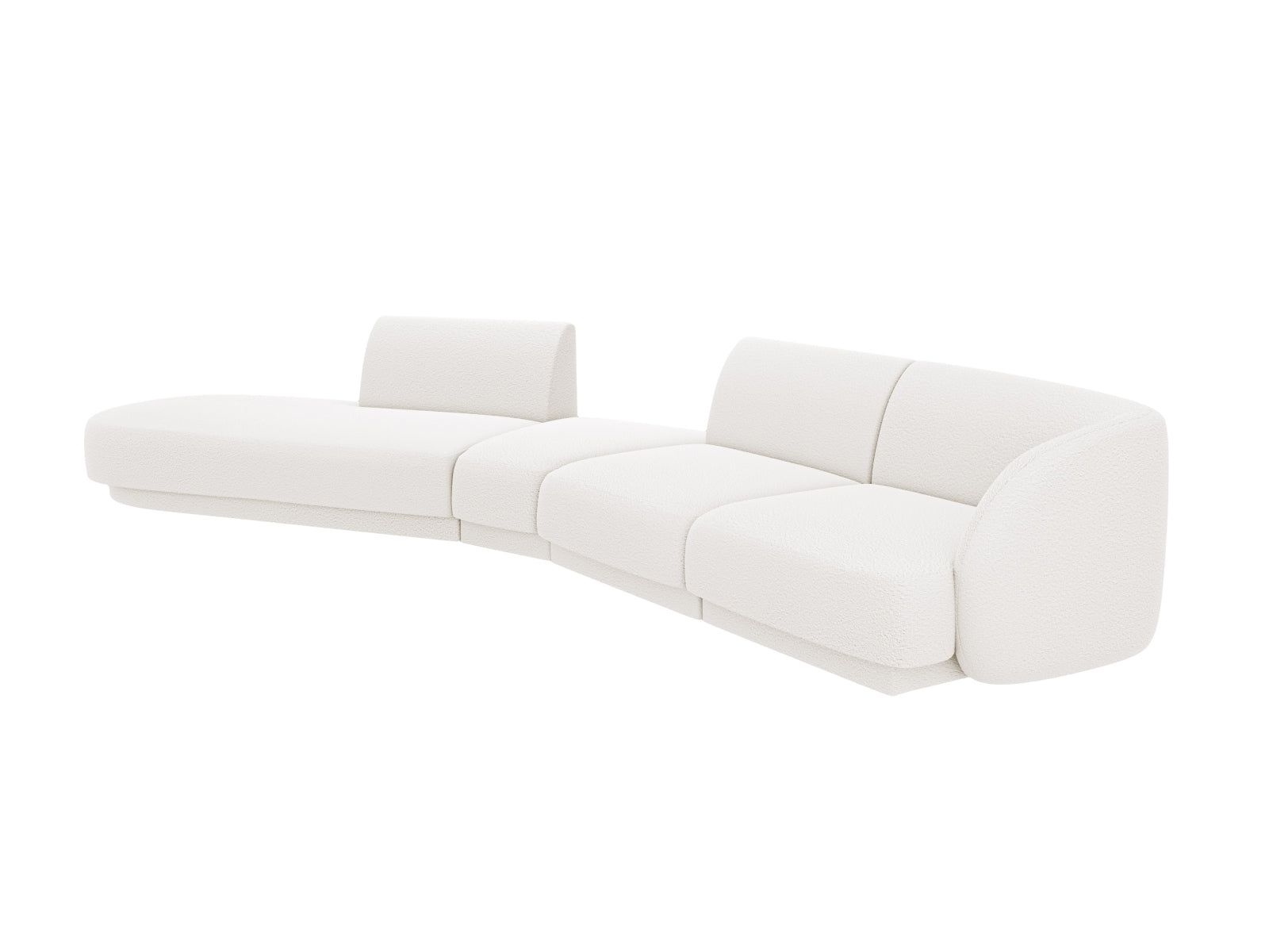 Erleben Sie das Miley 5-Sitzer Sofa von Micadoni – ein elegantes, modulares Möbelstück, das Komfort und Stil in Ihr Zuhause bringt.
