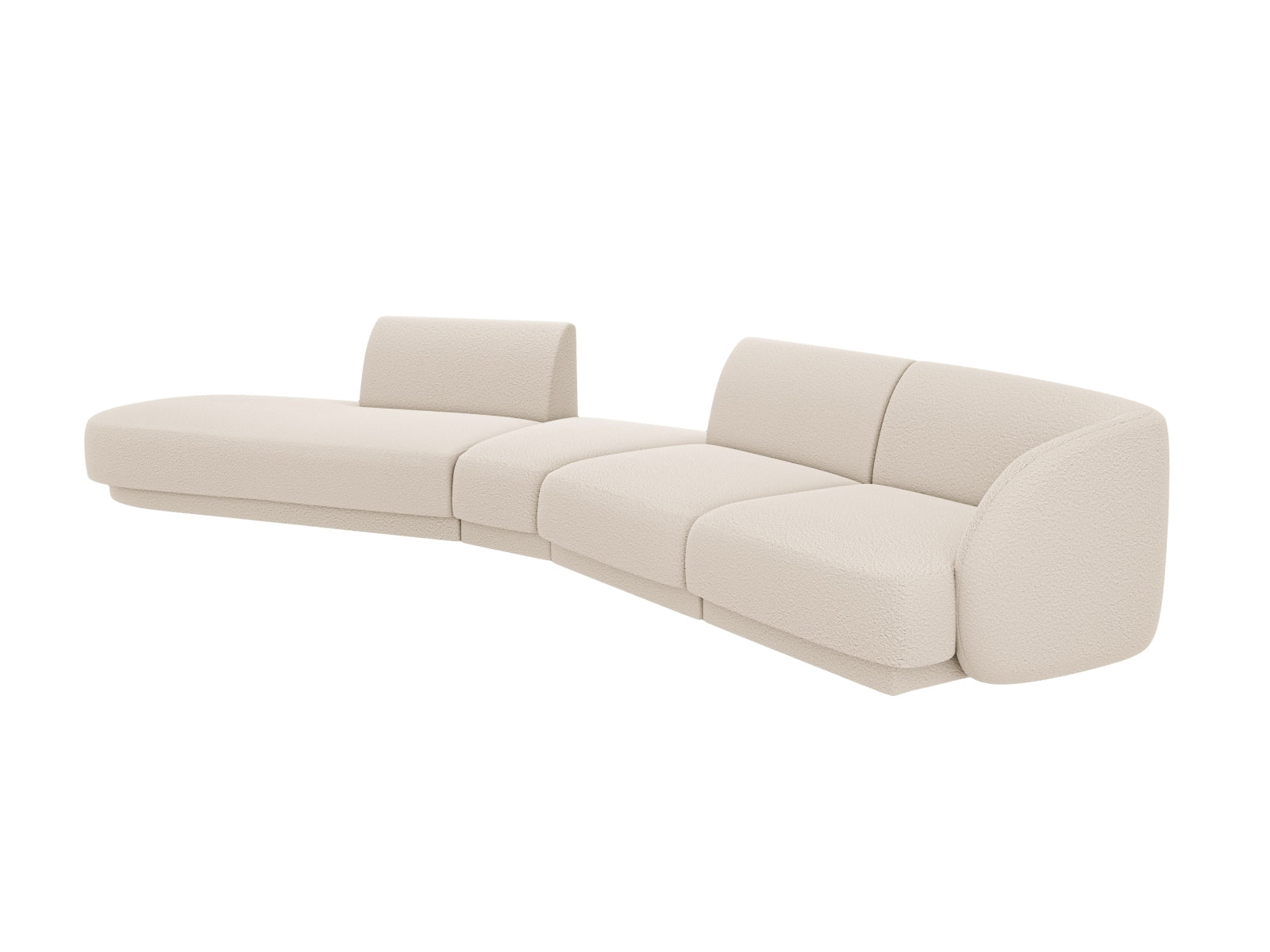 Erleben Sie das Miley 5-Sitzer Sofa von Micadoni – ein elegantes, modulares Möbelstück, das Komfort und Stil in Ihr Zuhause bringt.