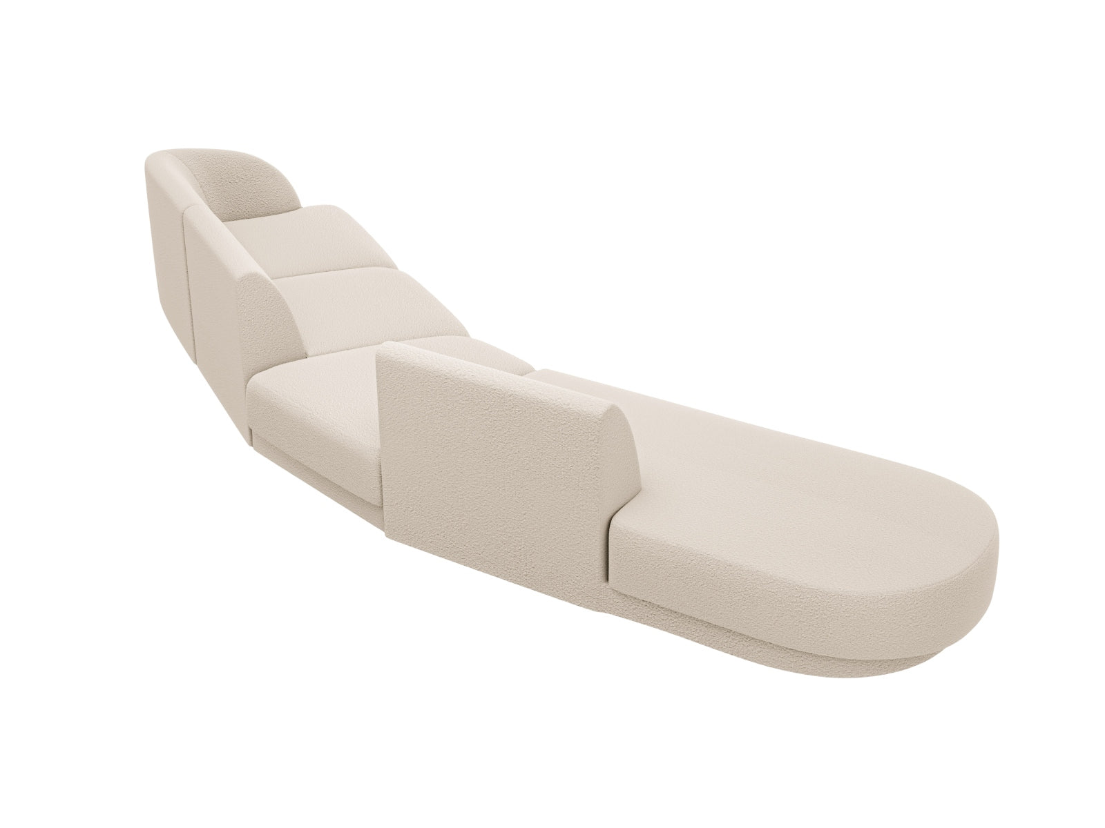 Entdecken Sie das Miley 5-Sitzer Sofa von Micadoni – ein stilvolles, modulares Sofa, das Eleganz und Flexibilität für Ihr Zuhause vereint.