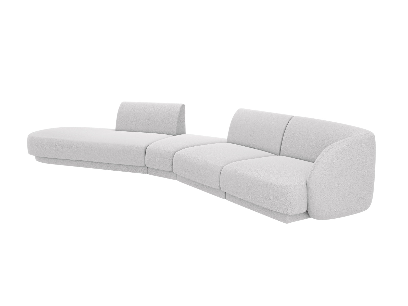 Erleben Sie das Miley 5-Sitzer Sofa von Micadoni – ein stilvolles, modulares Möbelstück, das Eleganz und Gemütlichkeit in jeden Raum bringt.