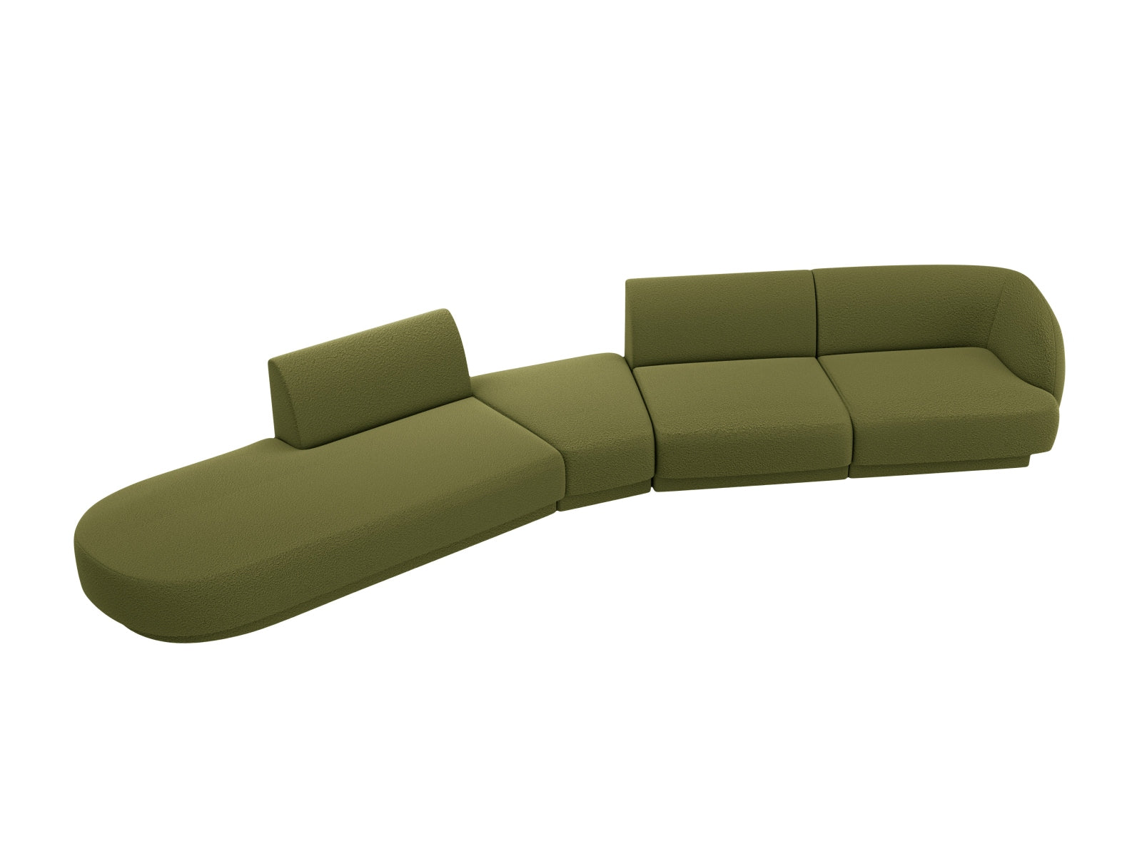 Entdecken Sie das Miley 5-Sitzer Sofa von Micadoni – ein elegantes, modulares Möbelstück, das Komfort und Stil in Ihr Zuhause bringt.