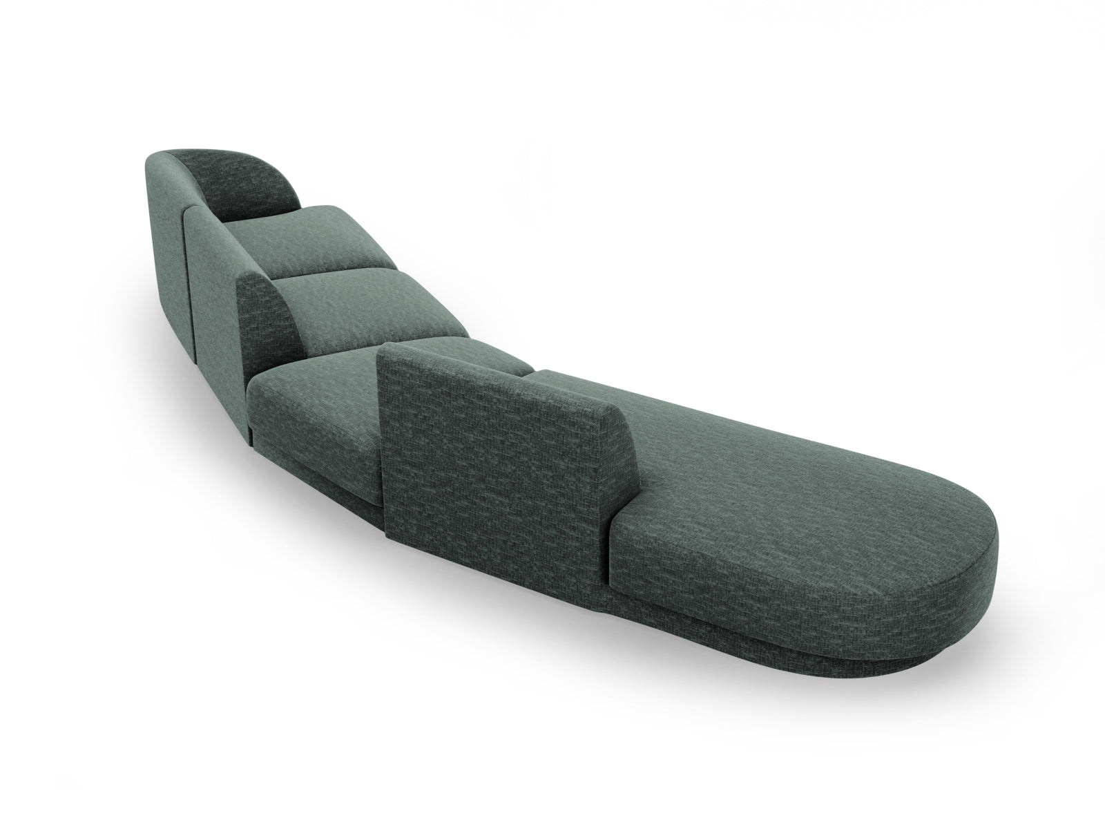 Entdecken Sie das Miley 5-Sitzer Sofa von Micadoni – ein stilvolles, modulares Sofa, das Eleganz und Flexibilität für Ihr Zuhause vereint.