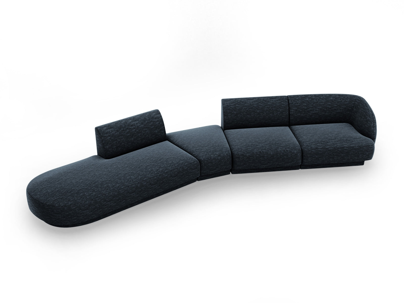 Entdecken Sie das Miley 5-Sitzer Sofa von Micadoni – ein elegantes, modulares L-Sofa in verschiedenen Farben für Ihr modernes Zuhause.