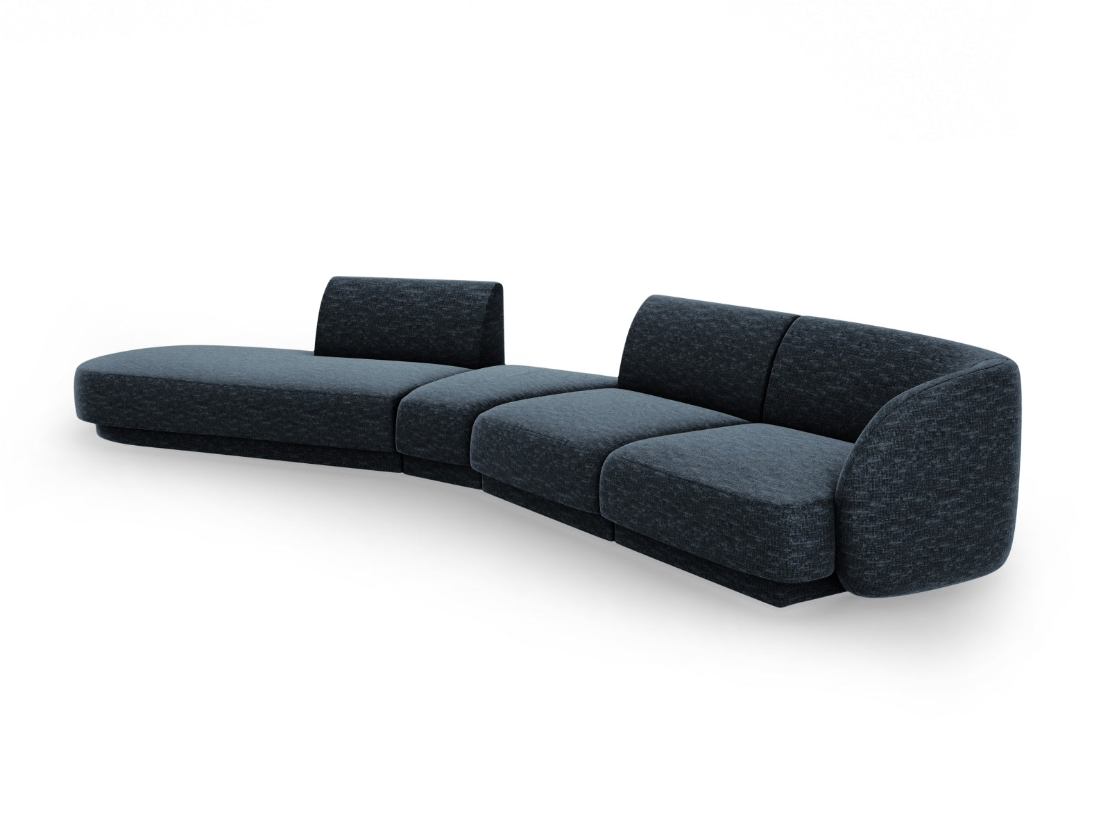 Erleben Sie das Miley 5-Sitzer Sofa von Micadoni – ein stilvolles, anpassbares L-Sofa, das Komfort und Eleganz in Ihr Zuhause bringt.
