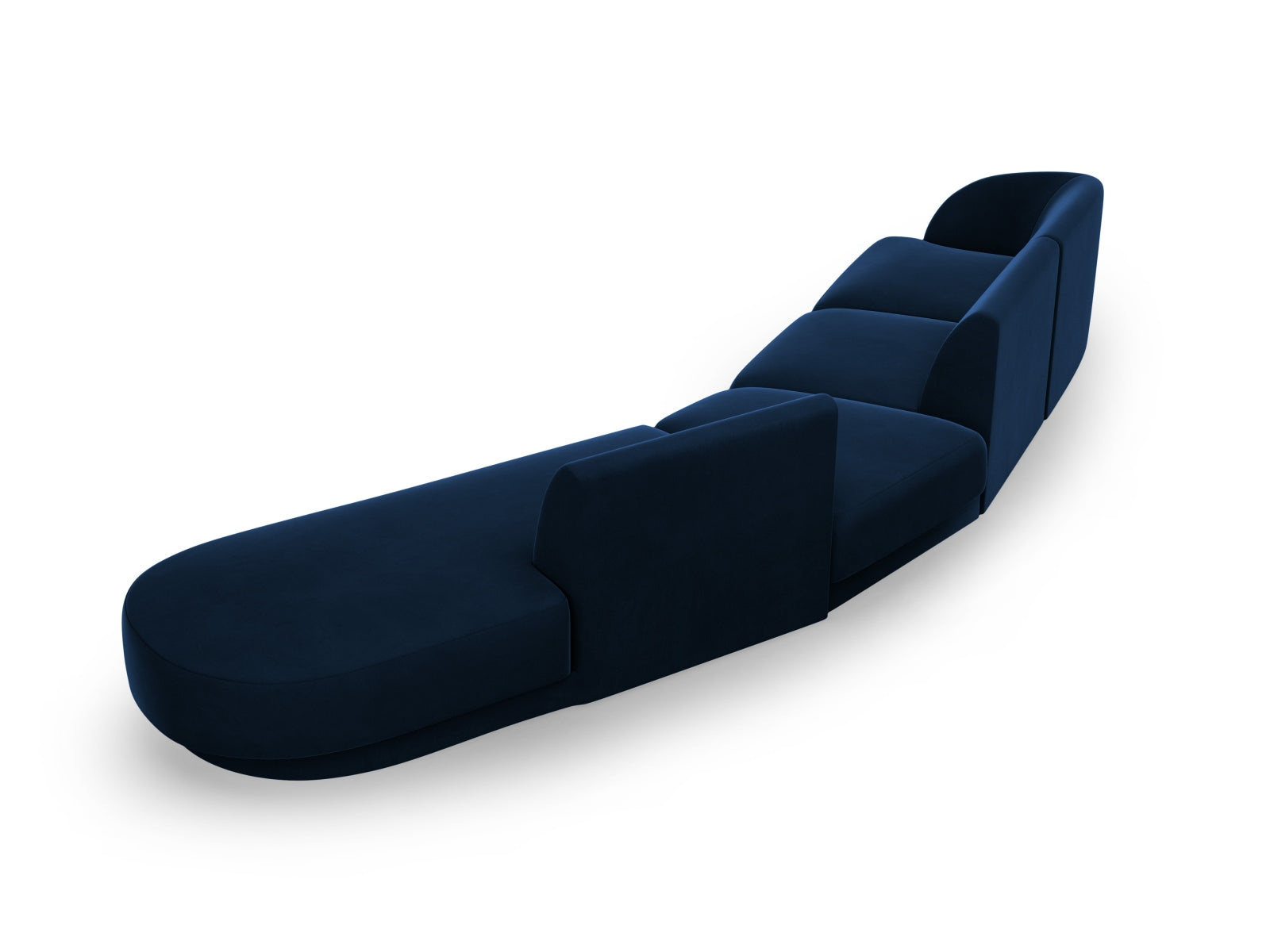 Entdecken Sie das Miley Velour 5-Sitzer Sofa von Micadoni – ein elegantes, modulares Sofa, das höchsten Komfort und stilvolles Design vereint.