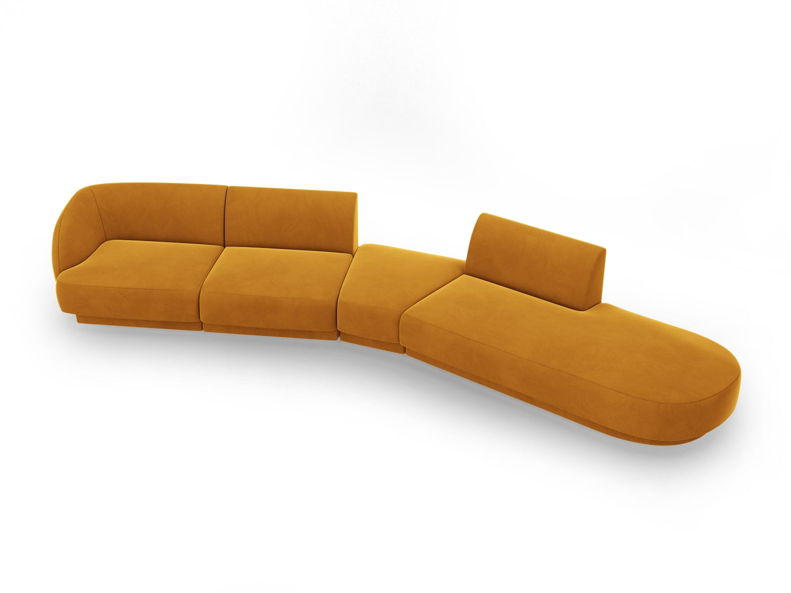Entdecken Sie das stilvolle Miley Velour Sofa von Micadoni – ein 5-Sitzer mit elegantem Design, modularer Flexibilität und hohem Komfort für Ihr Zuhause.