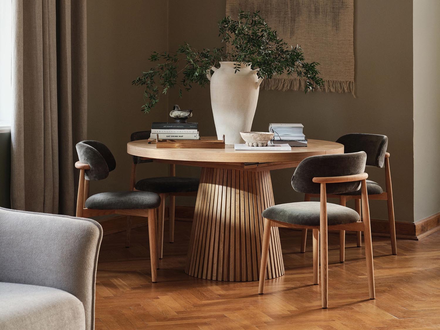 Esstisch Portmany 4 Plätze, 130x130 in präsentiert im Onlineshop von KAQTU Design AG. Esstisch ist von Micadoni