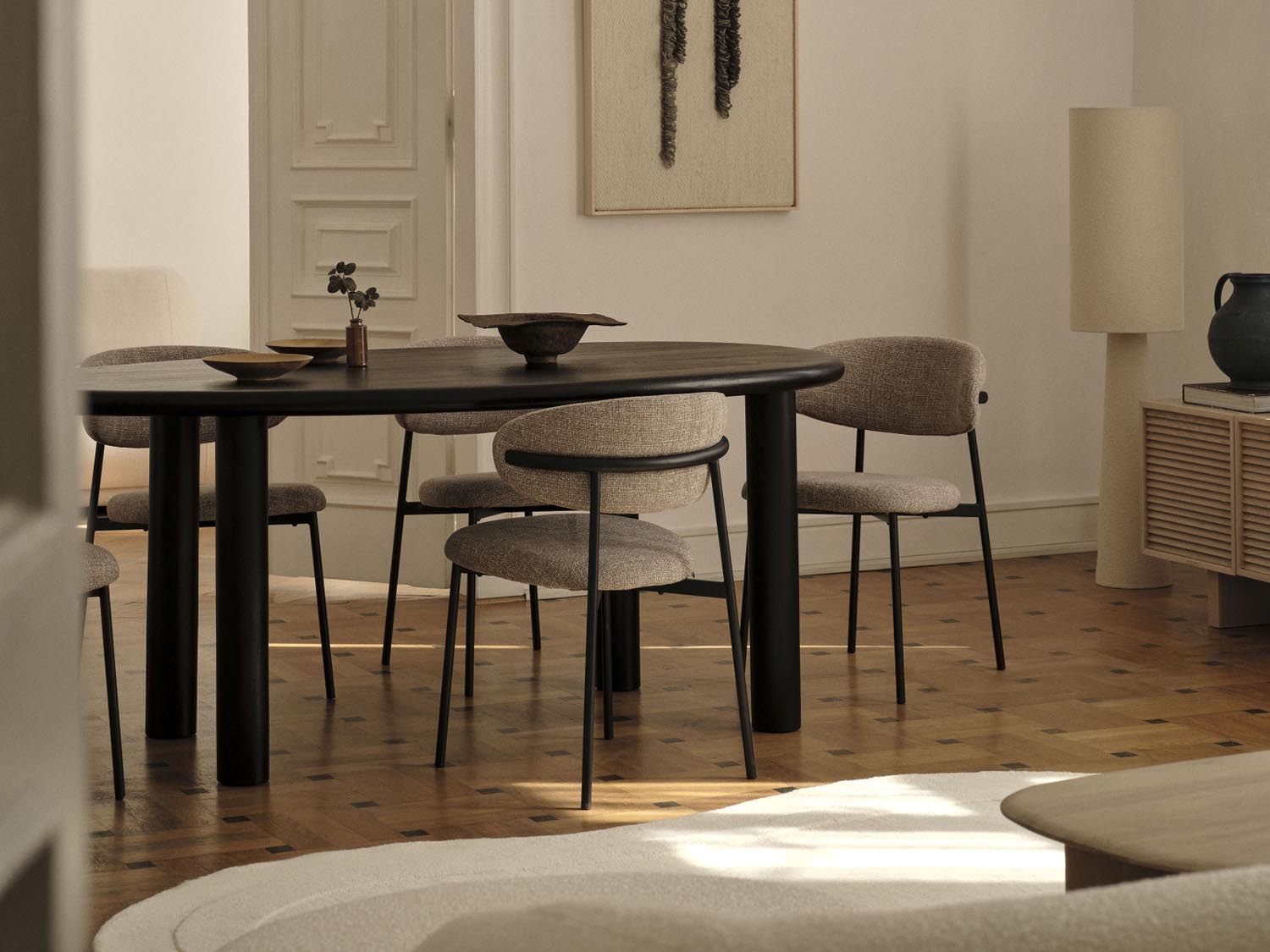 Esstisch Aita 6 Plätze, 180x100 in präsentiert im Onlineshop von KAQTU Design AG. Esstisch ist von Micadoni