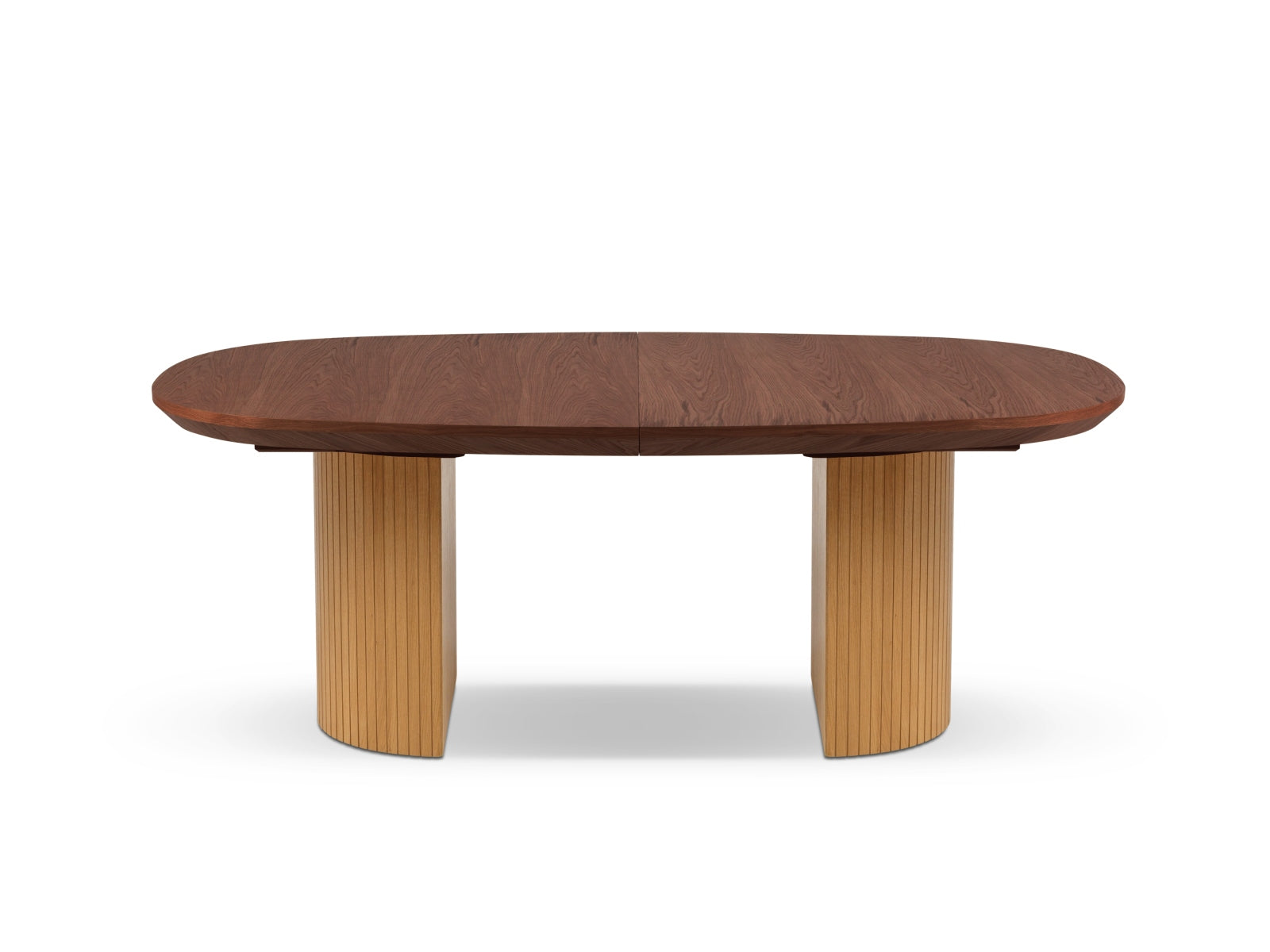 Sally ausziehbarer Tisch 14 Sitzer in Schwarz-Wood präsentiert im Onlineshop von KAQTU Design AG. Esstisch ist von Micadoni