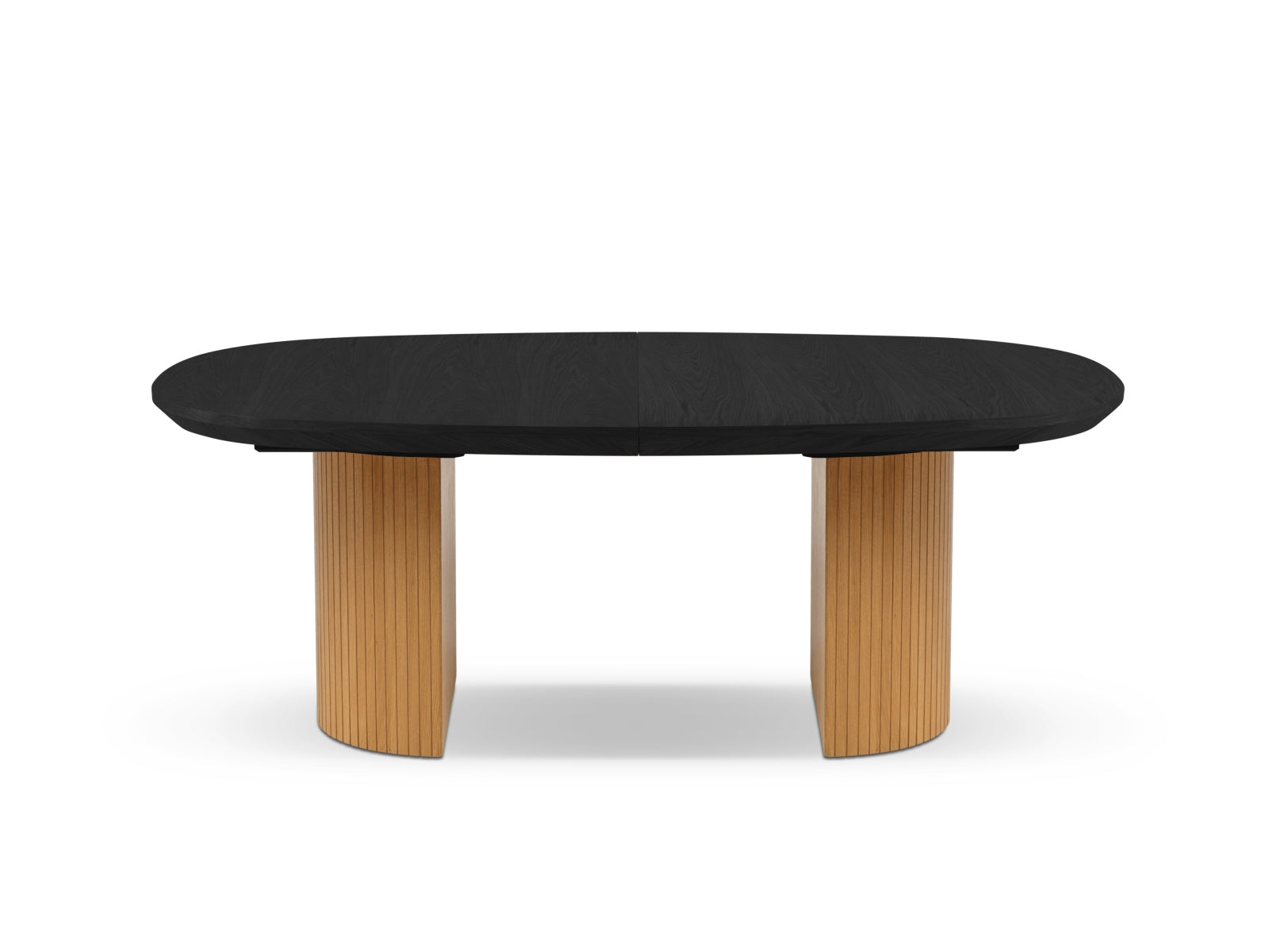 Sally ausziehbarer Tisch 14 Sitzer in Dunkel-Wood präsentiert im Onlineshop von KAQTU Design AG. Esstisch ist von Micadoni