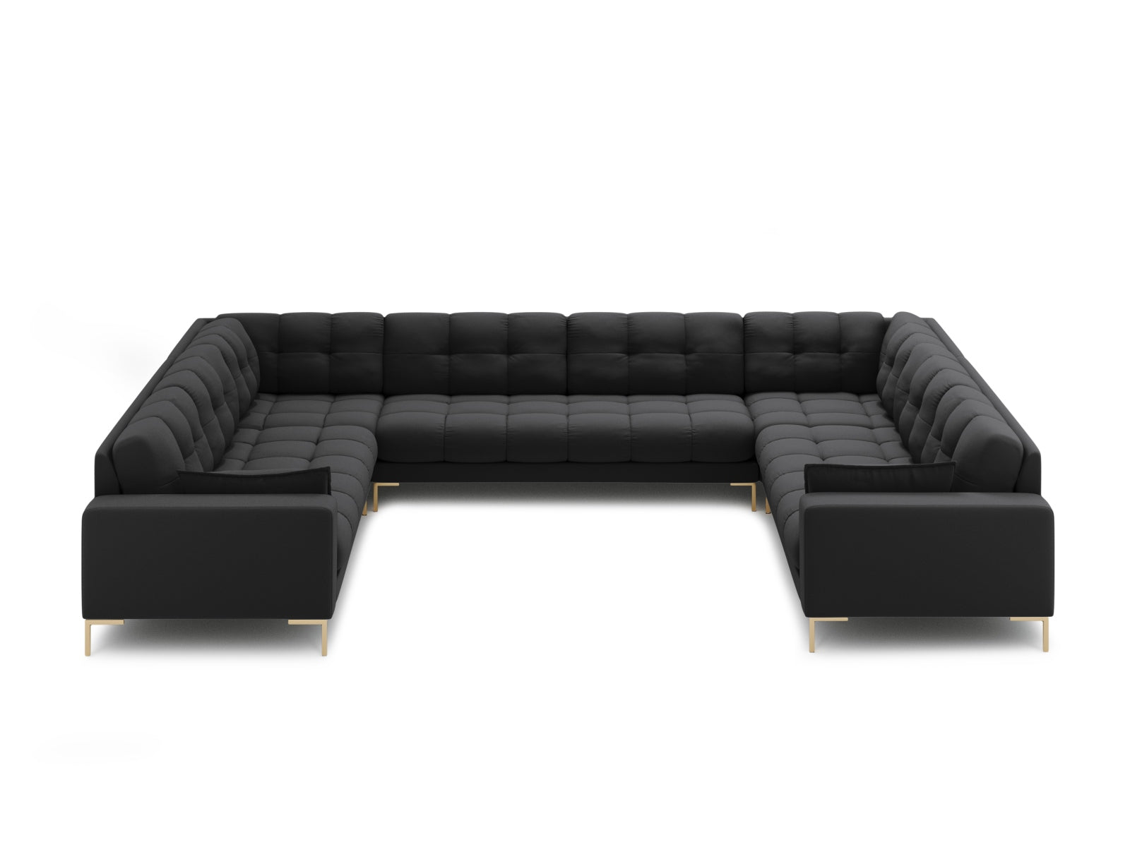 Entdecken Sie das Mamaia Panoramic Sofa 9 Sitzer von Micadoni – stilvoll, komfortabel und perfekt für gesellige Abende. Ideal für jedes Zuhause!