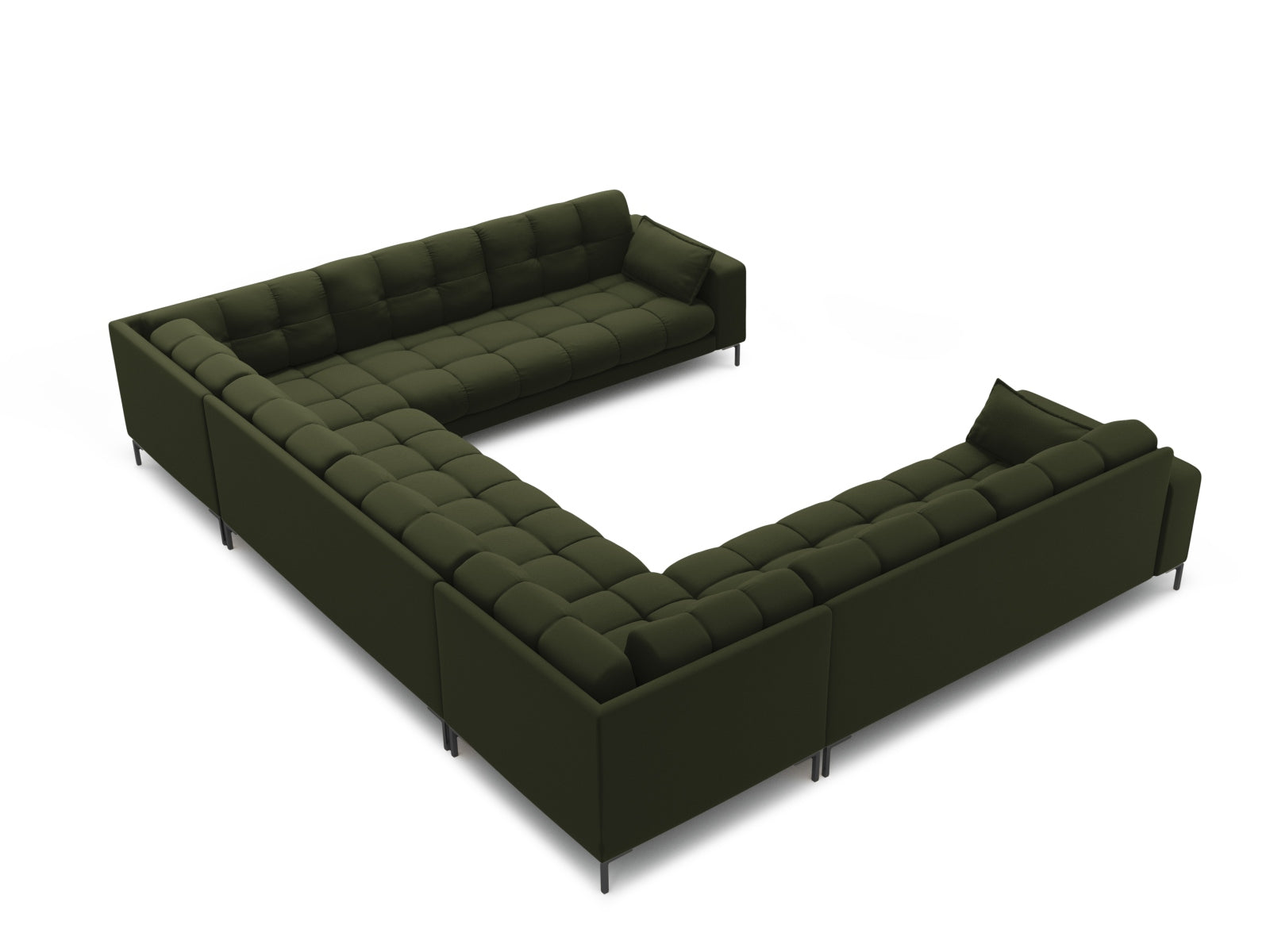 Erleben Sie das Mamaia Panoramic Sofa 9 Sitzer von Micadoni – ein elegantes, komfortables Sofa für Ihr Zuhause. Perfekt für Familie und Freunde!