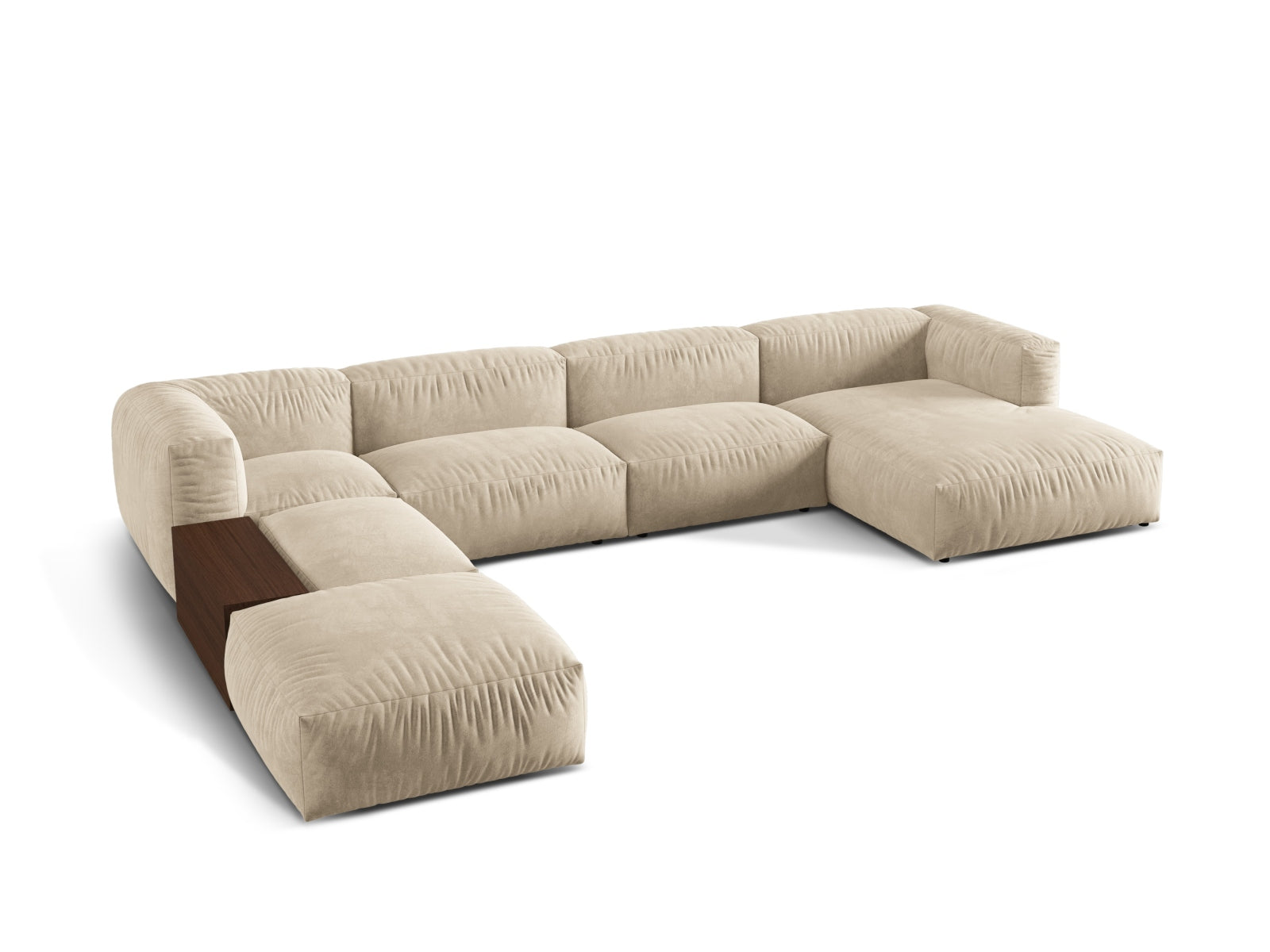 Entdecken Sie das stilvolle Martina Ecksofa von Micadoni – ein 5-Sitzer in modernem Design, das Komfort und Flexibilität für Ihr Zuhause bietet.