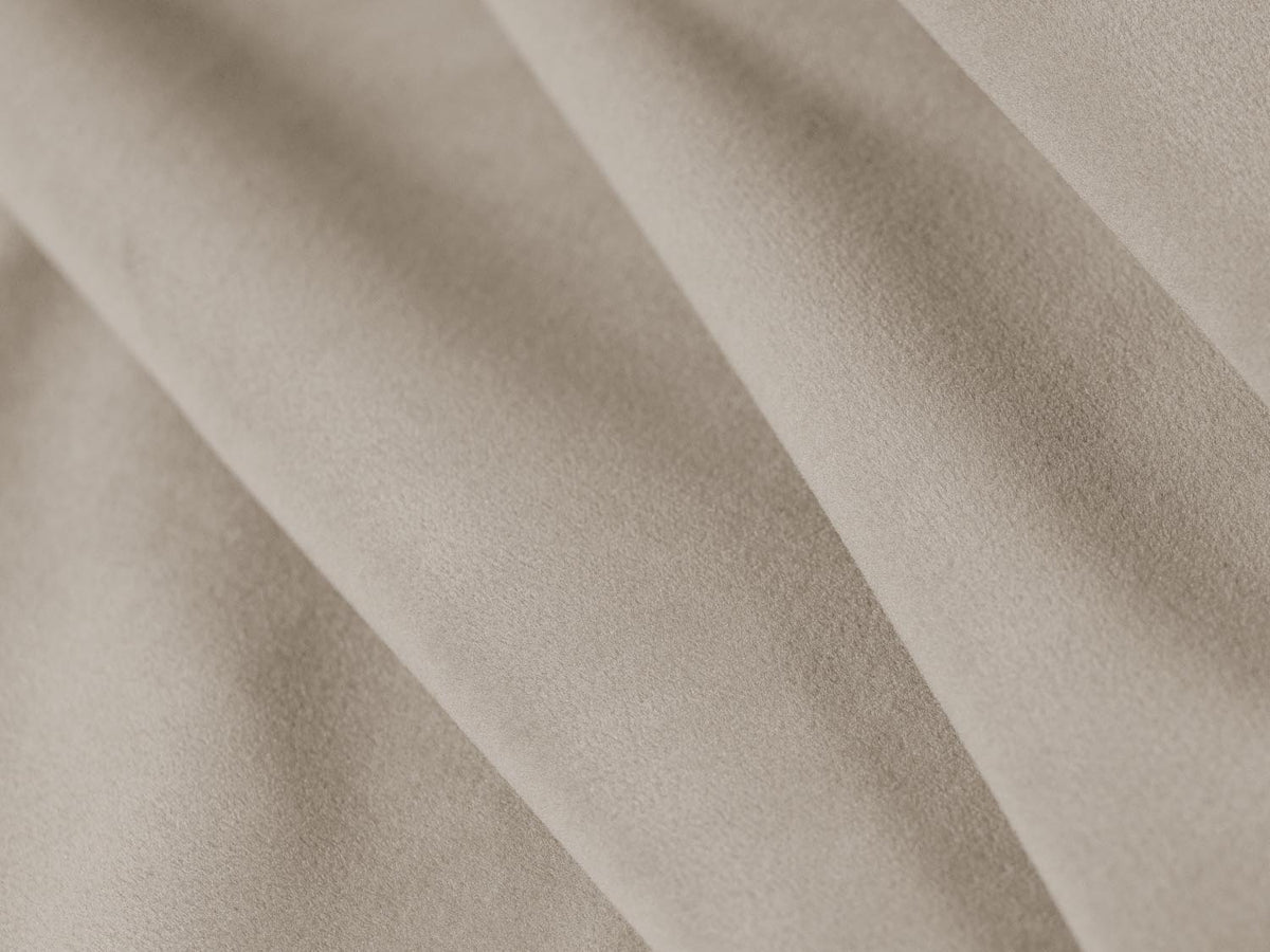 Ruby Velour Panoramic Ecksofa links 7 Sitzer in Beige-Salvador präsentiert im Onlineshop von KAQTU Design AG. Ecksofa links ist von Micadoni