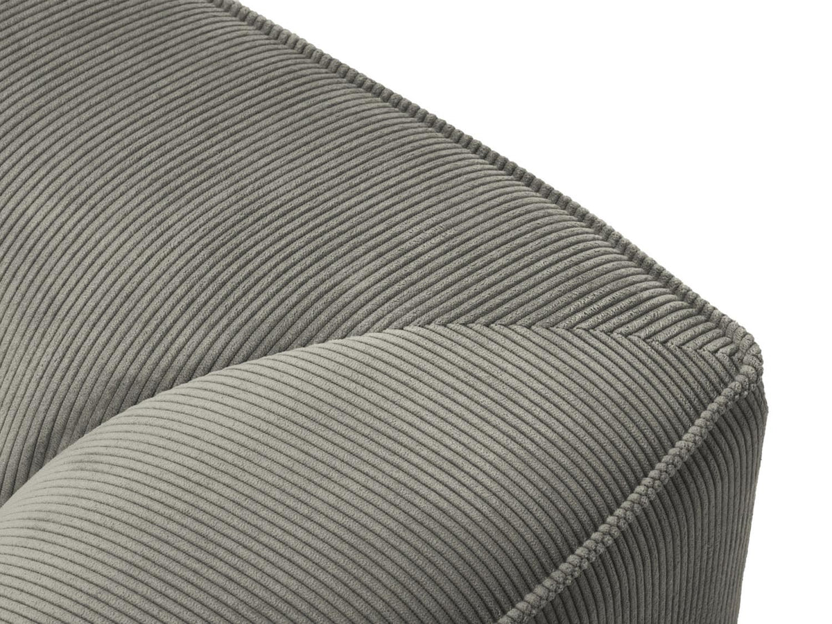 Ruby Panoramic Ecksofa rechts 7 Sitzer in Light Grey-Scala präsentiert im Onlineshop von KAQTU Design AG. Ecksofa rechts ist von Micadoni